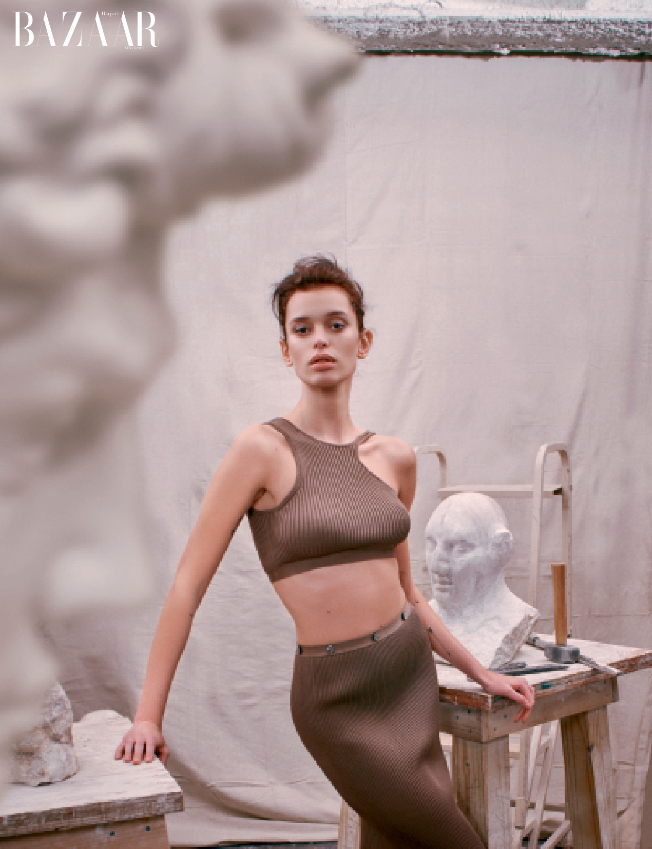 Harpers Bazaar Singapore March 2024 by Alvin Kean Wong
