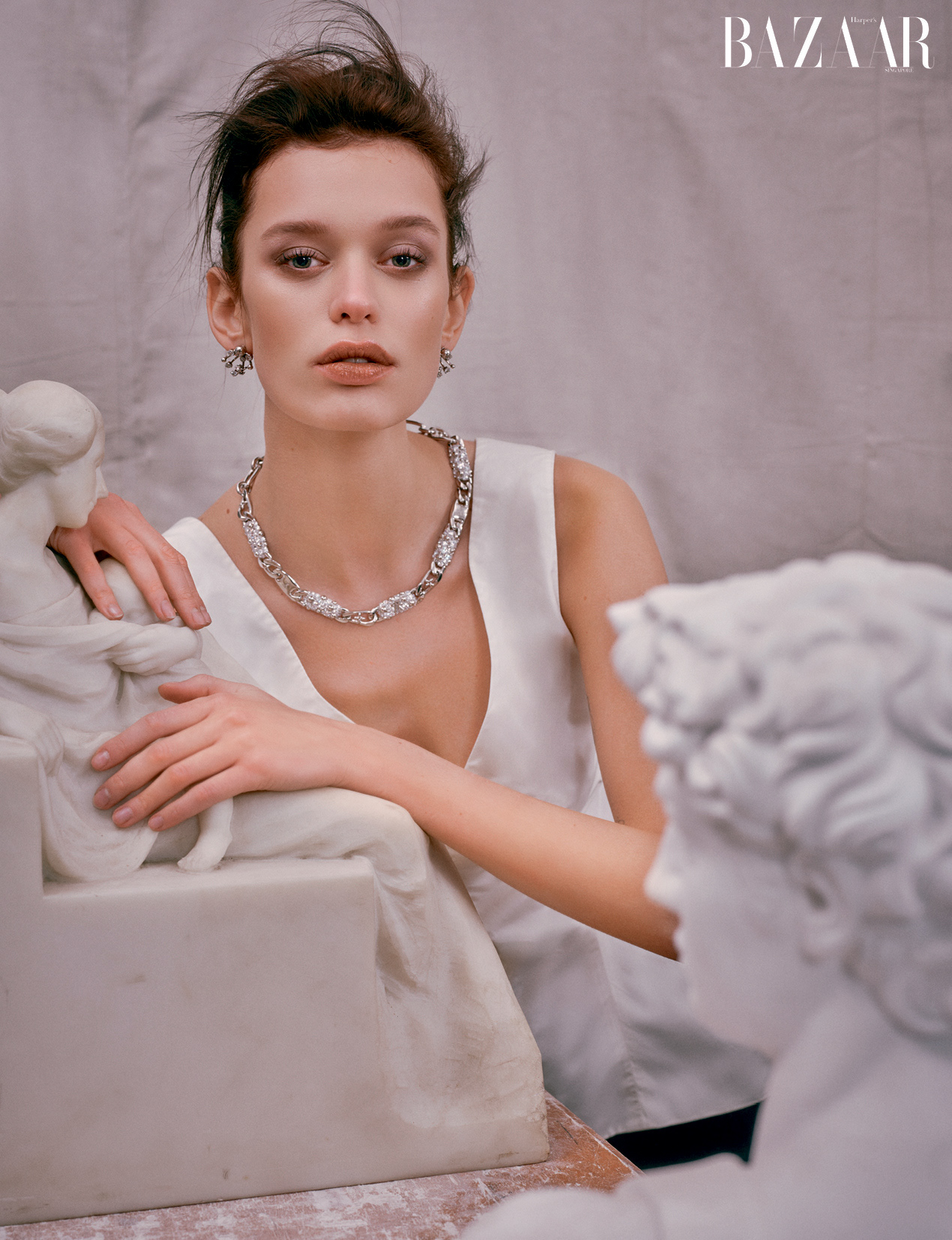Harpers Bazaar Singapore March 2024 by Alvin Kean Wong
