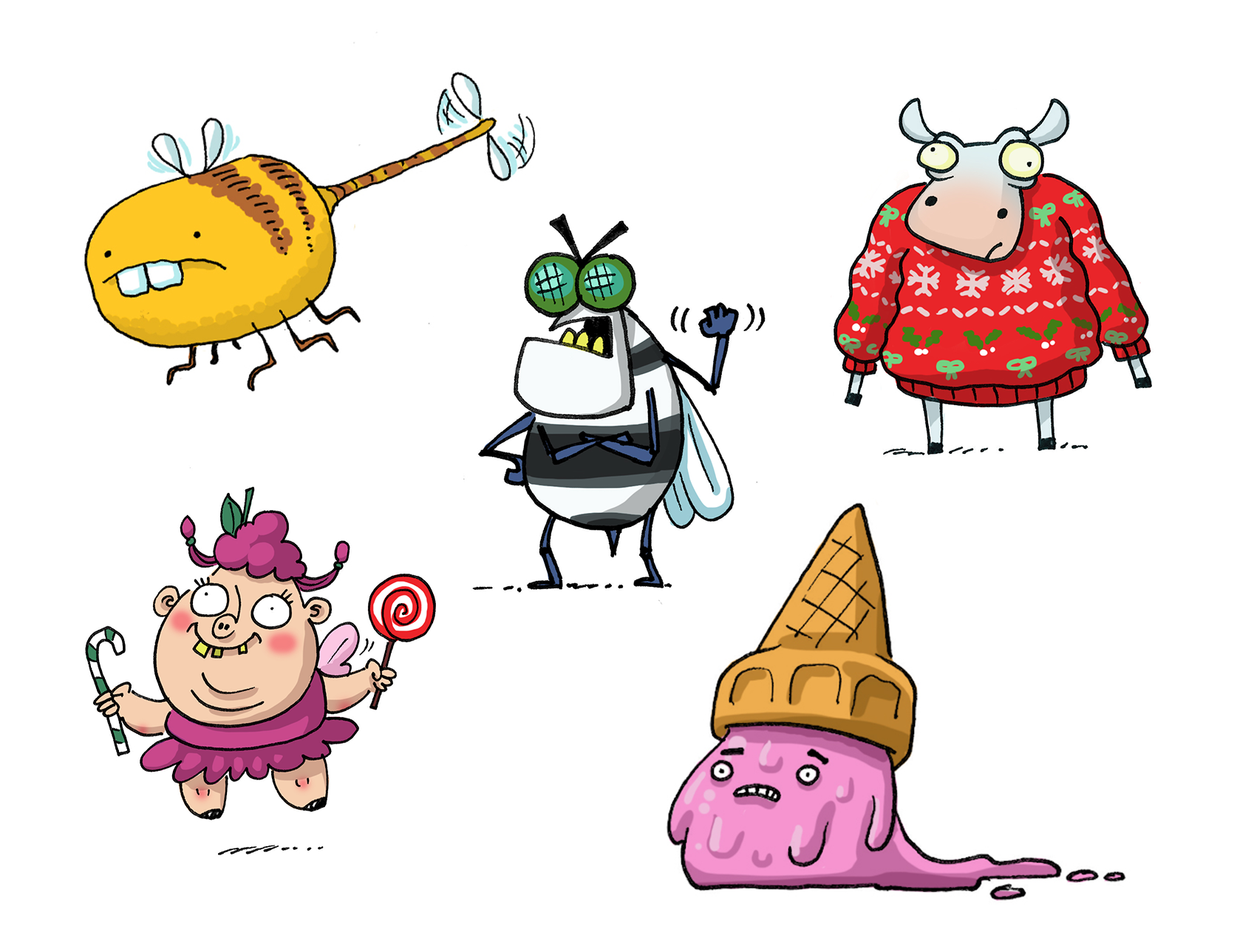 Creature doodles