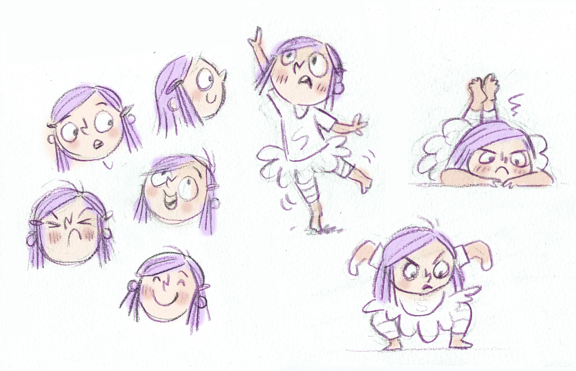 Susan Socks, character study