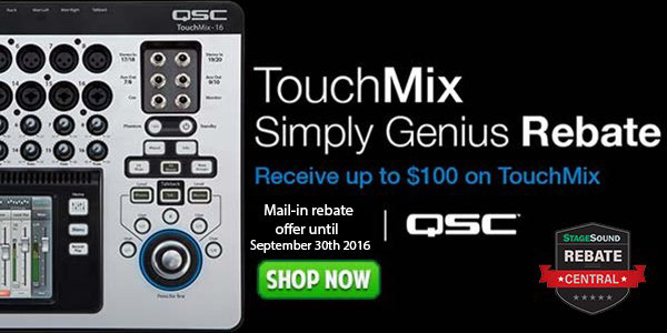 Advertisement for StageSound inc.