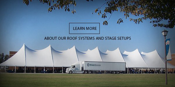 Advertisement for StageSound inc.