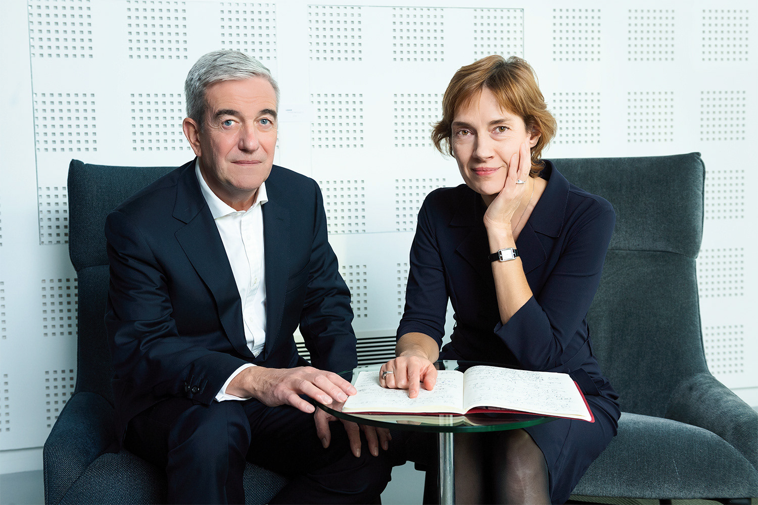 Anne Bouverot et Richard Moat, Présidente du CA et DG de Technicolor - © Matthieu Chaillou | Booké