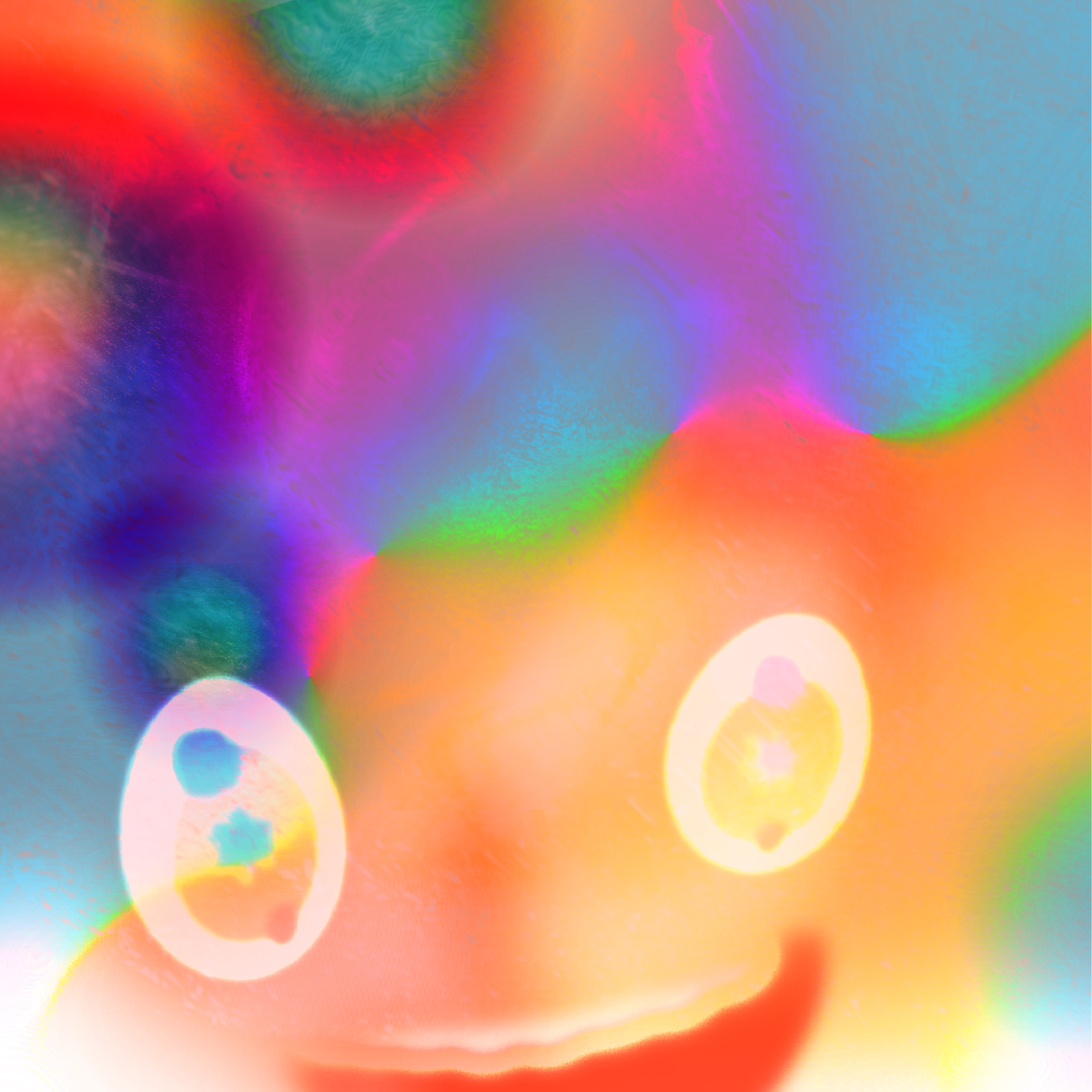 floating in an empty pool