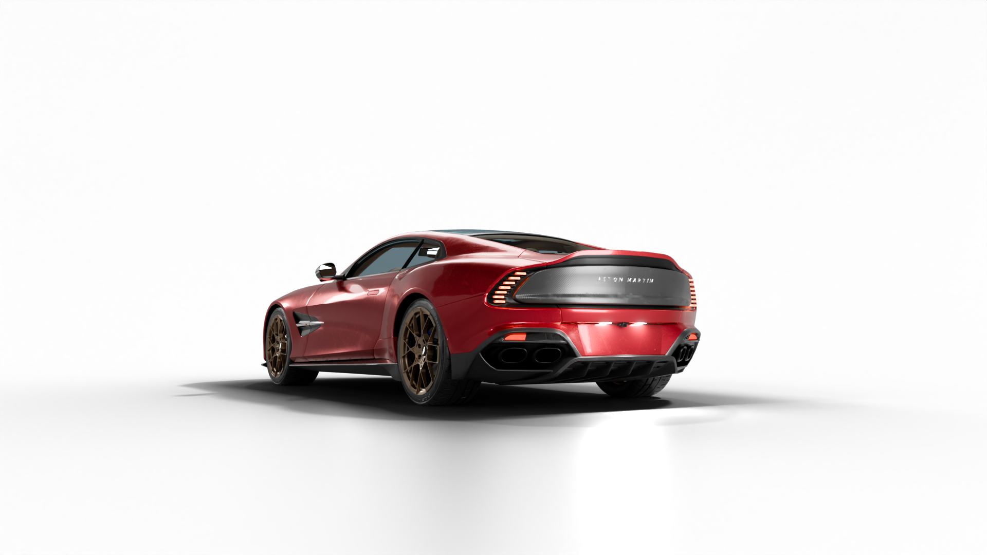 Aston Martin Vanquish - Rear Beauty