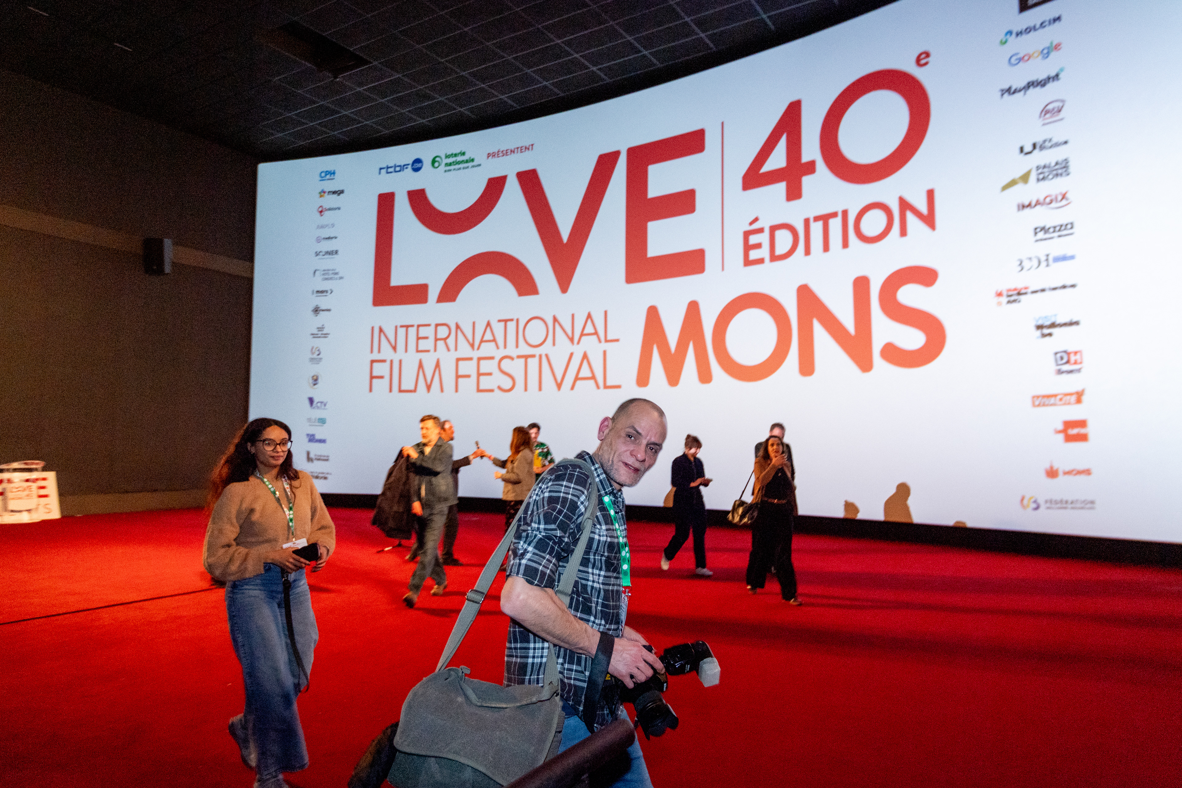 Membres de l'équipe photo du festival