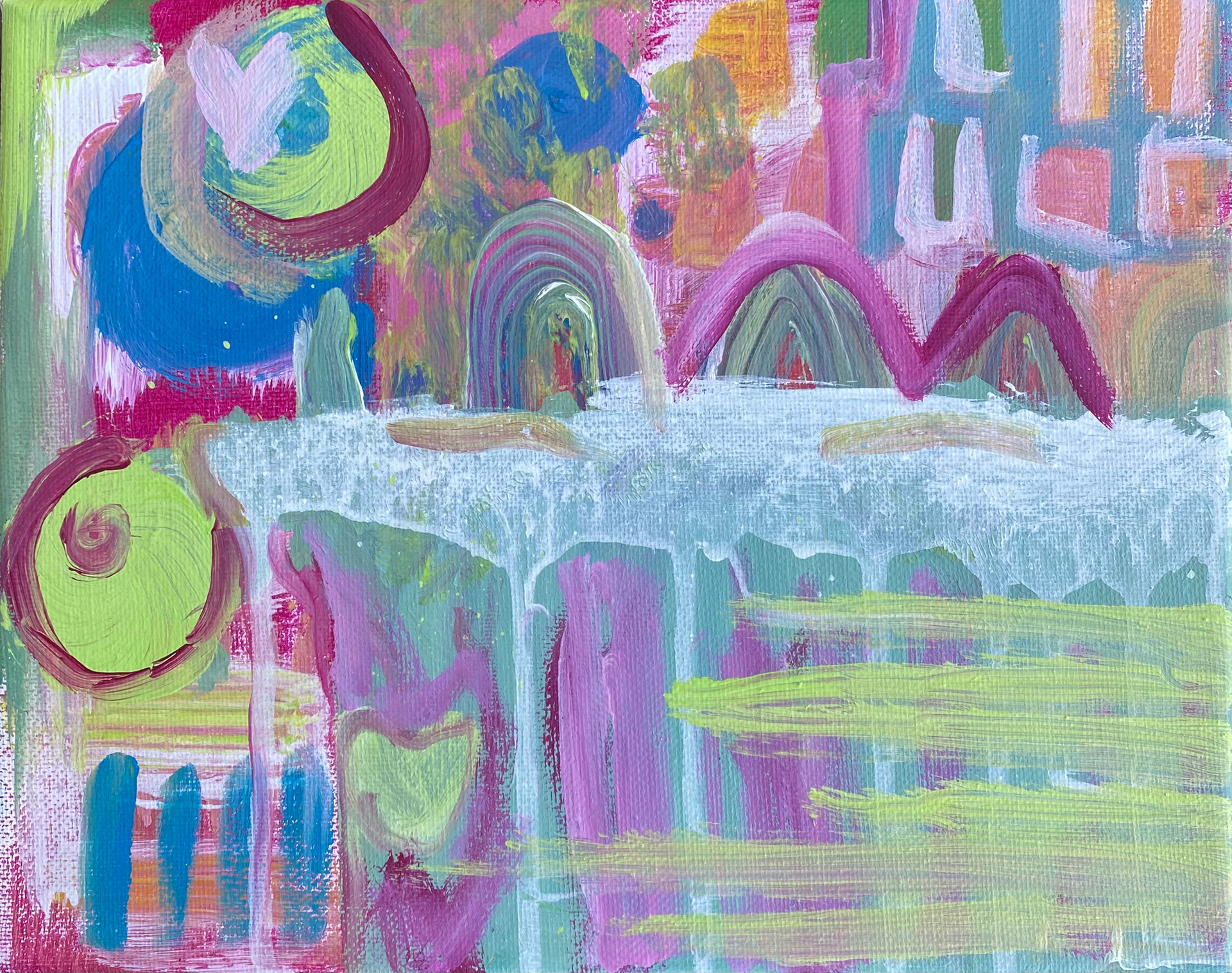 Woman on Cliff, 2021