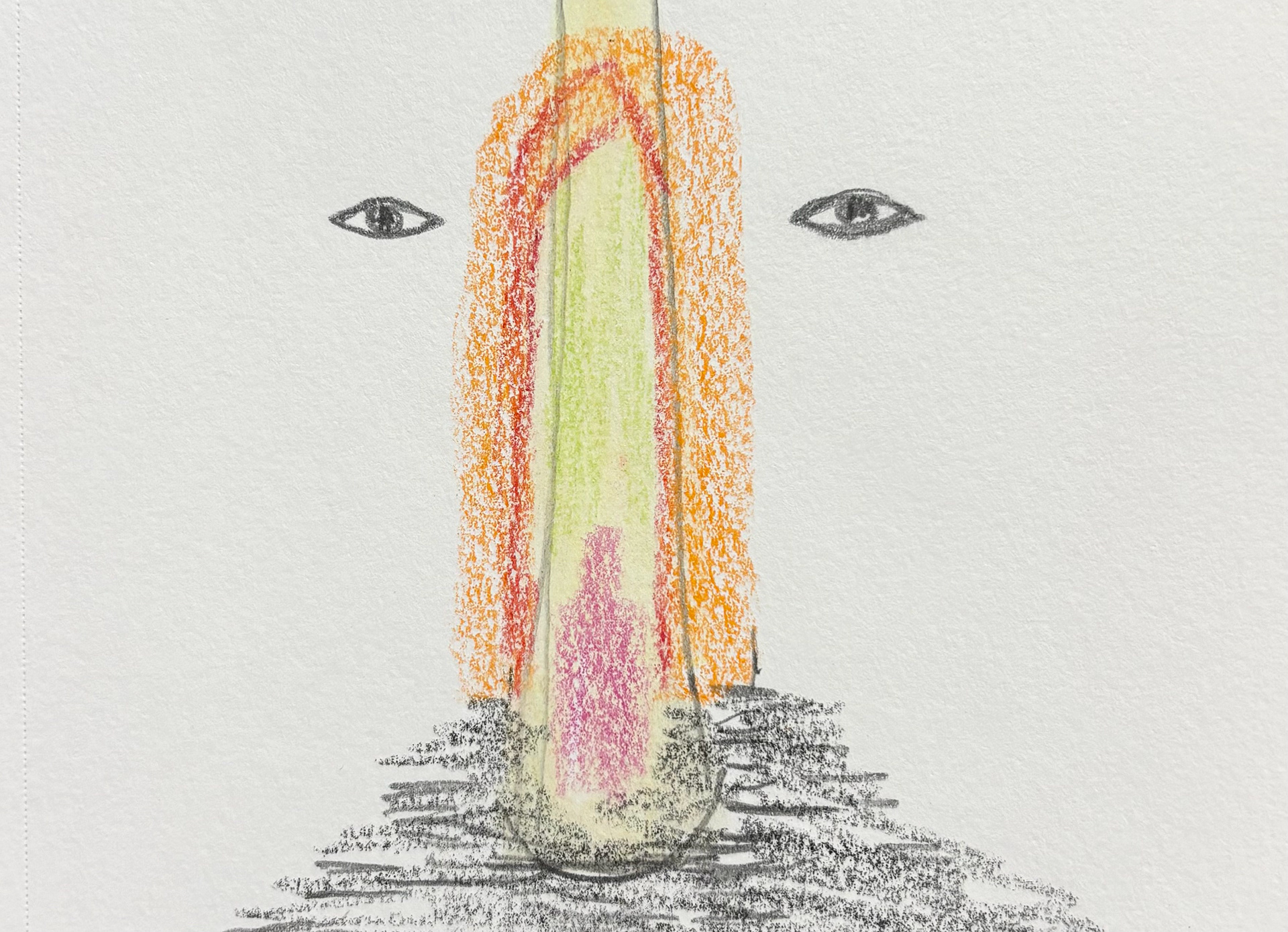 Page from sketchbook, 2025