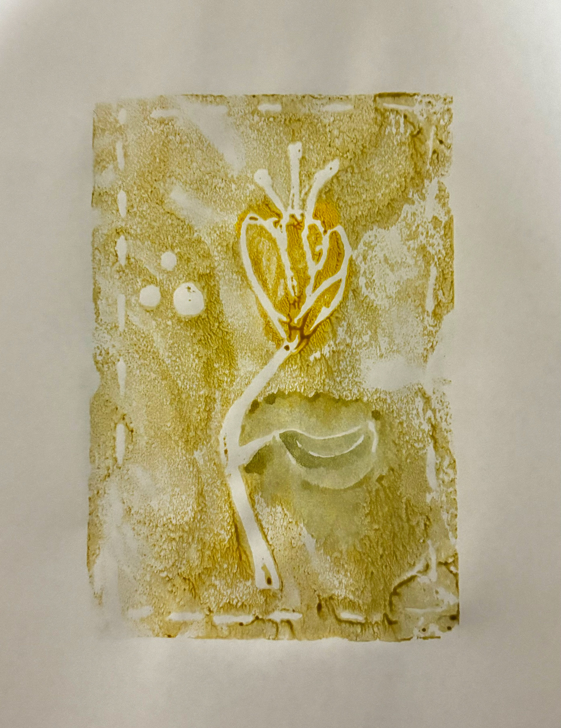 Styrofoam & Watercolor Print, 2024