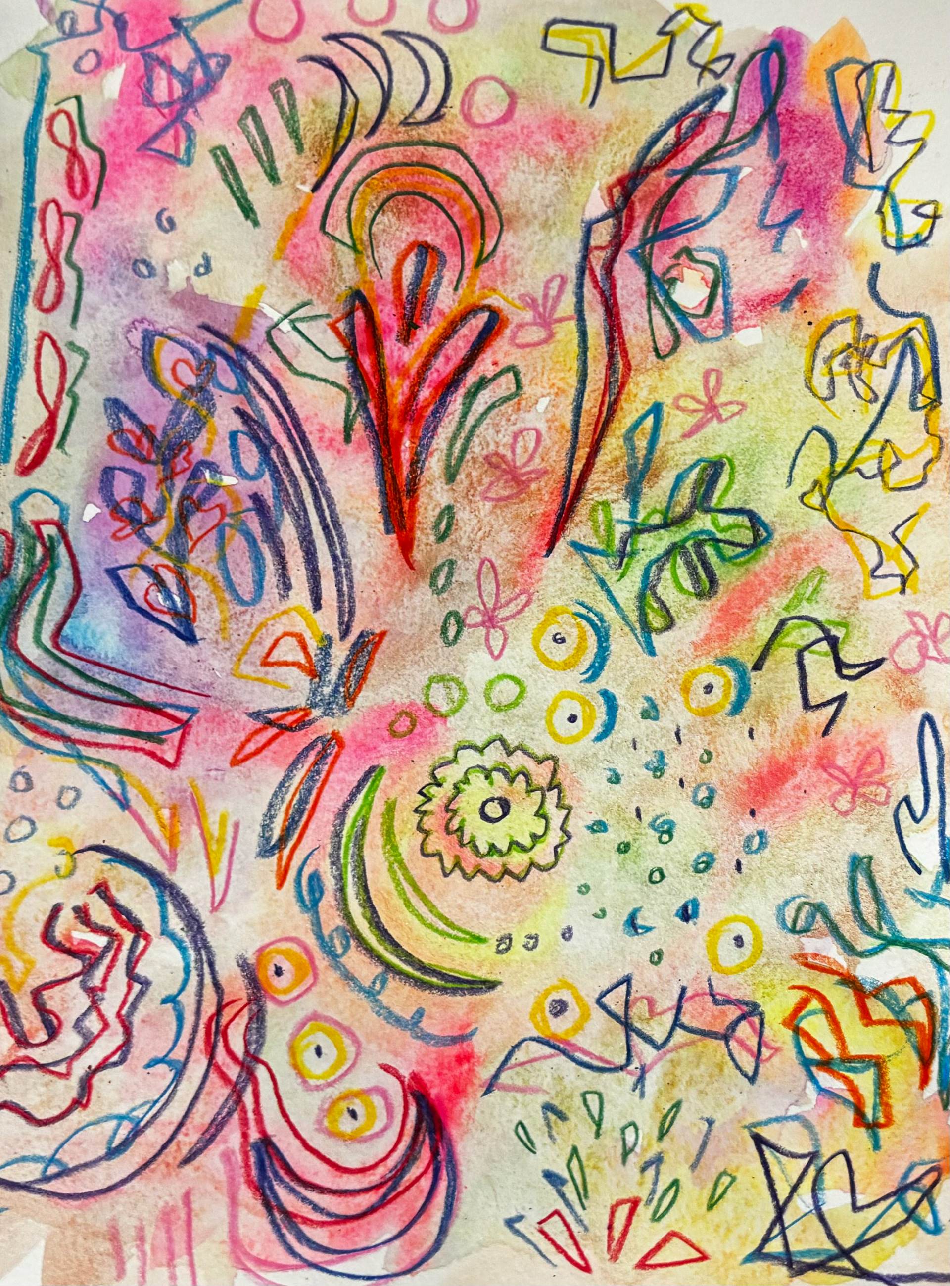 Page from sketchbook, 2025