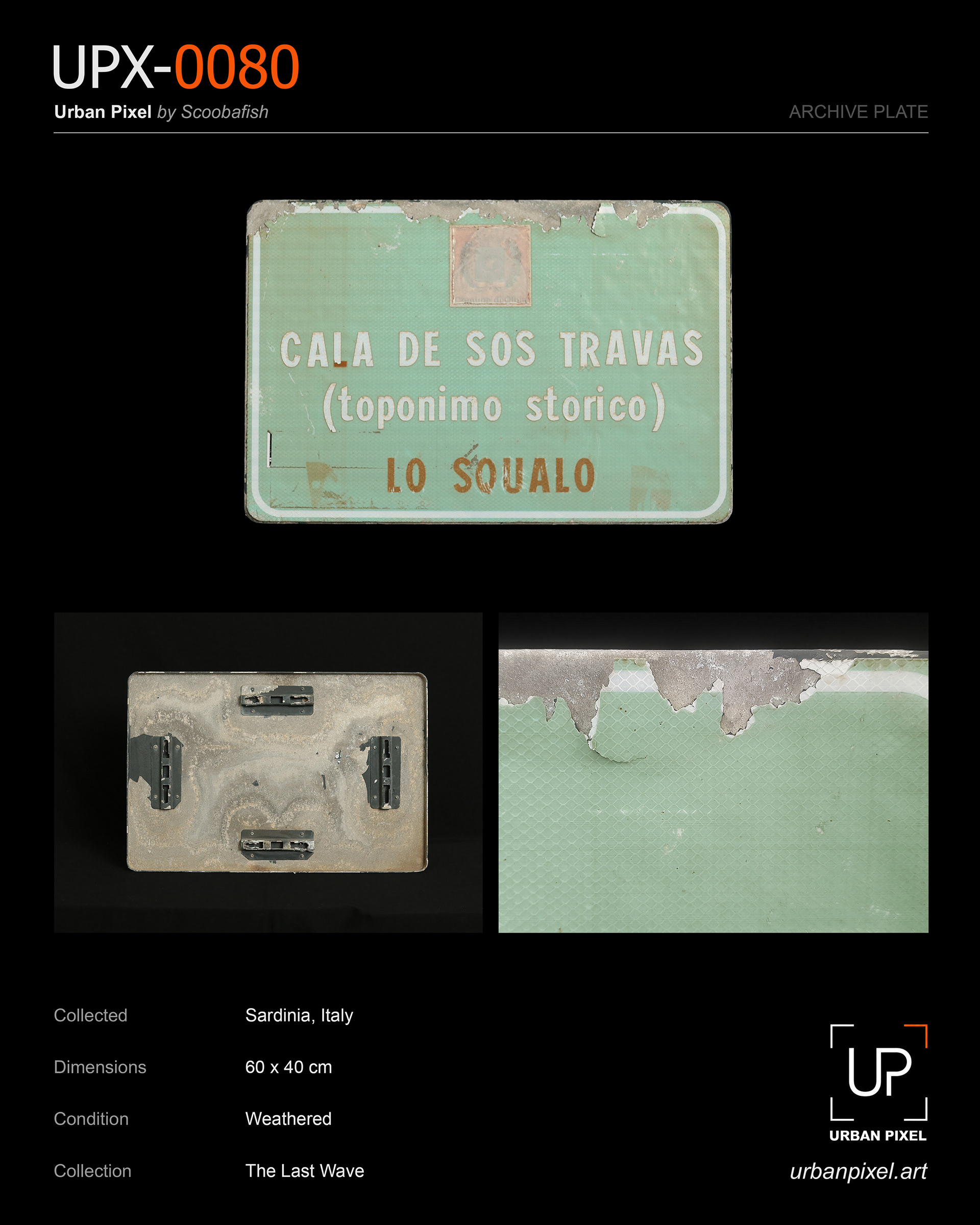 UPX-0080 — Urban Pixel Archive Plate