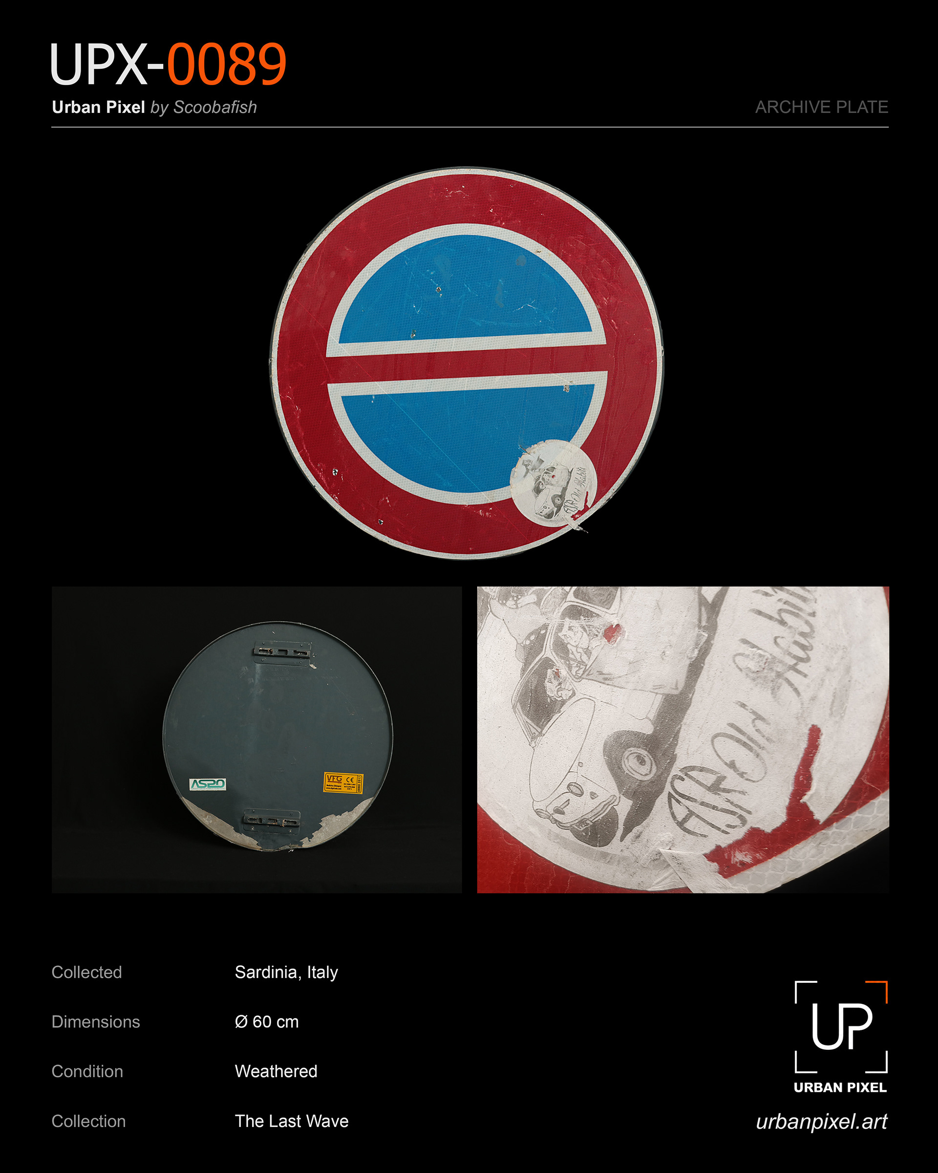 UPX-0089 — Urban Pixel Archive Plate