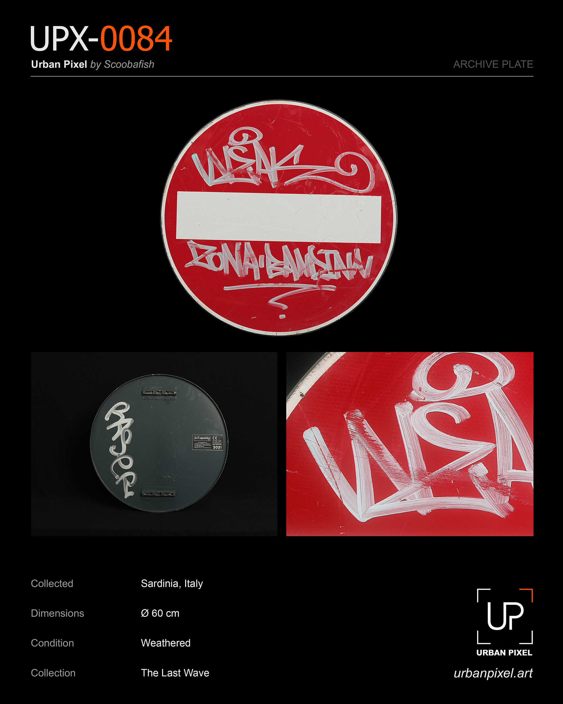 UPX-0084 — Urban Pixel Archive Plate