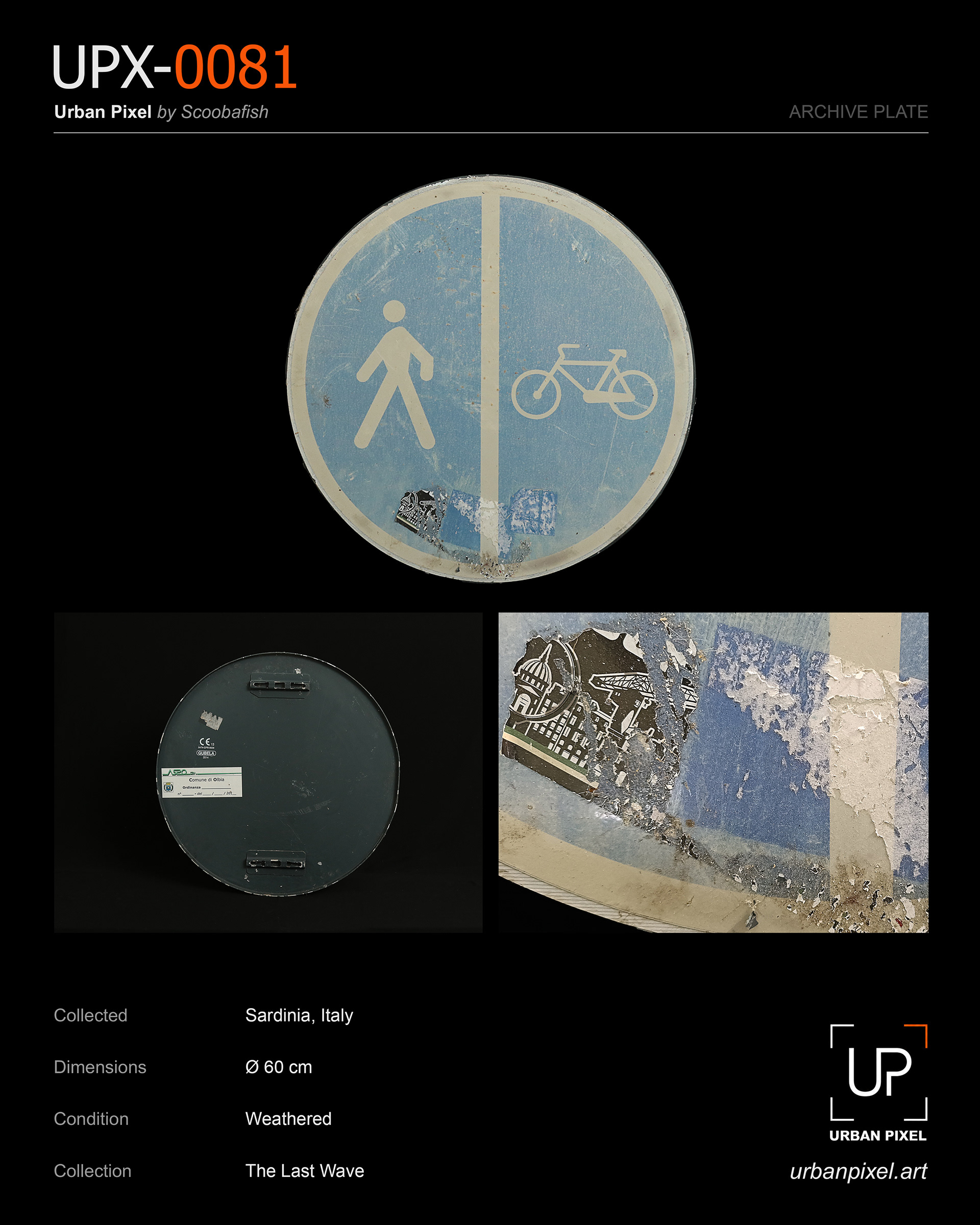 UPX-0081 — Urban Pixel Archive Plate