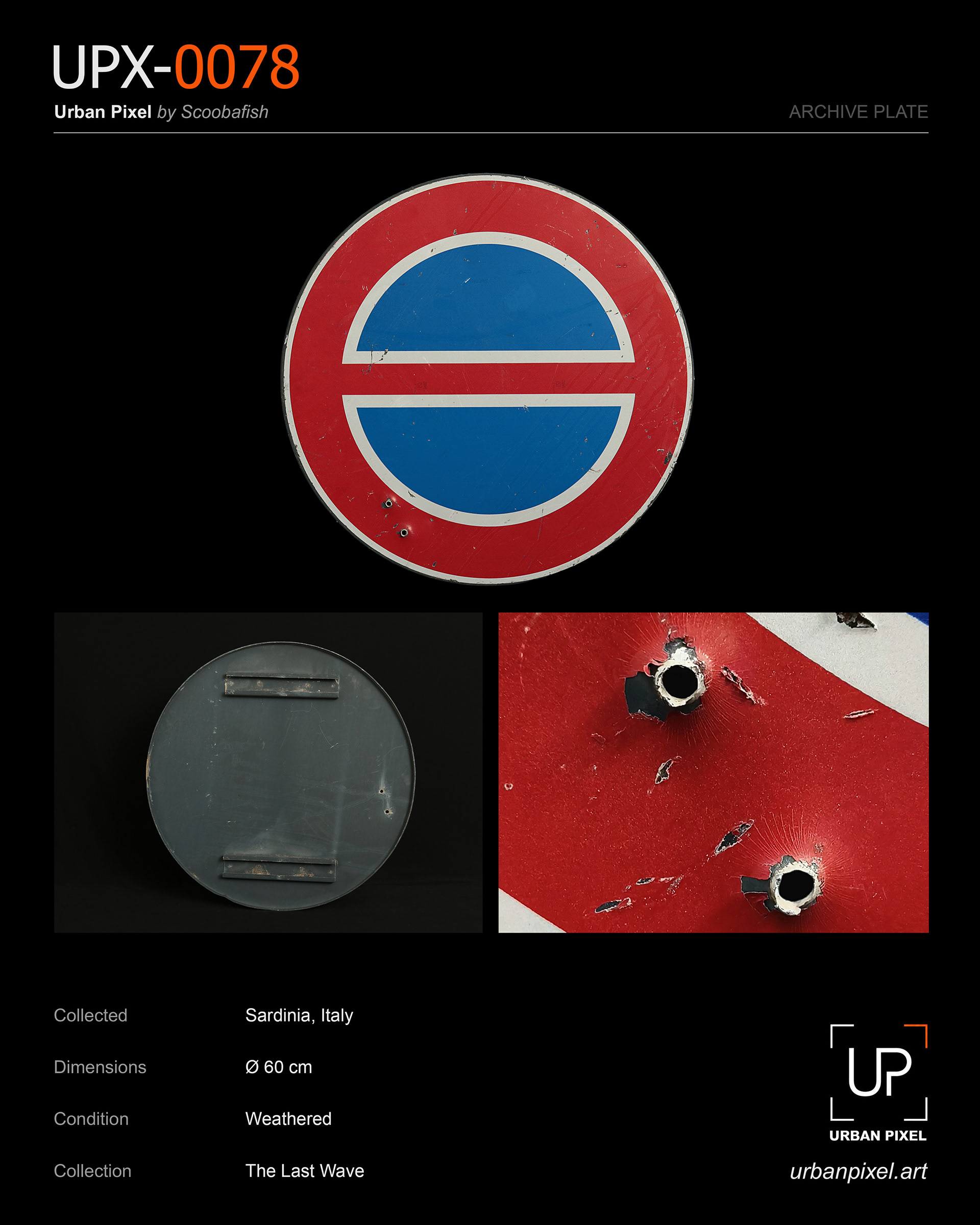 UPX-0078 — Urban Pixel Archive Plate