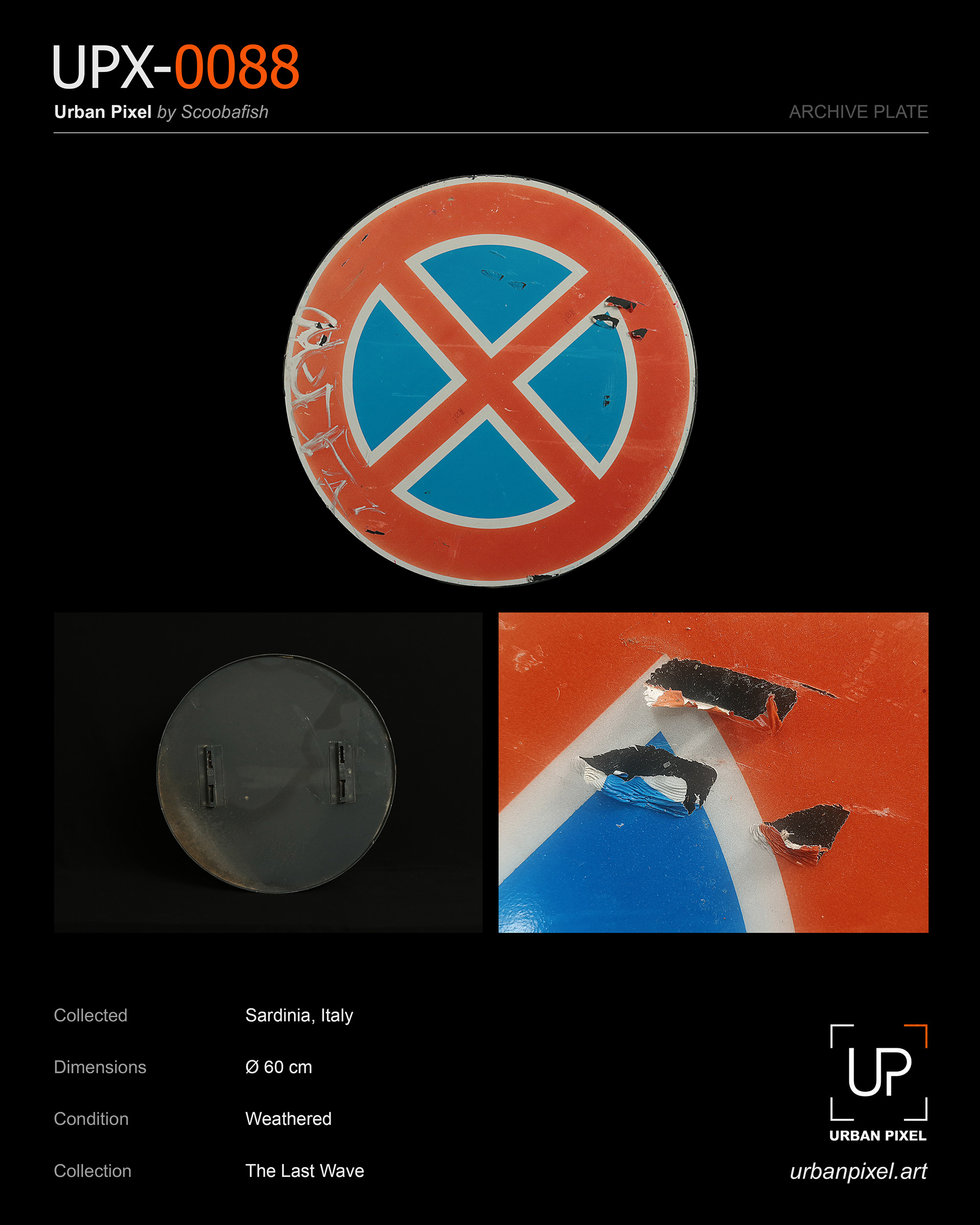 UPX-0088 — Urban Pixel Archive Plate