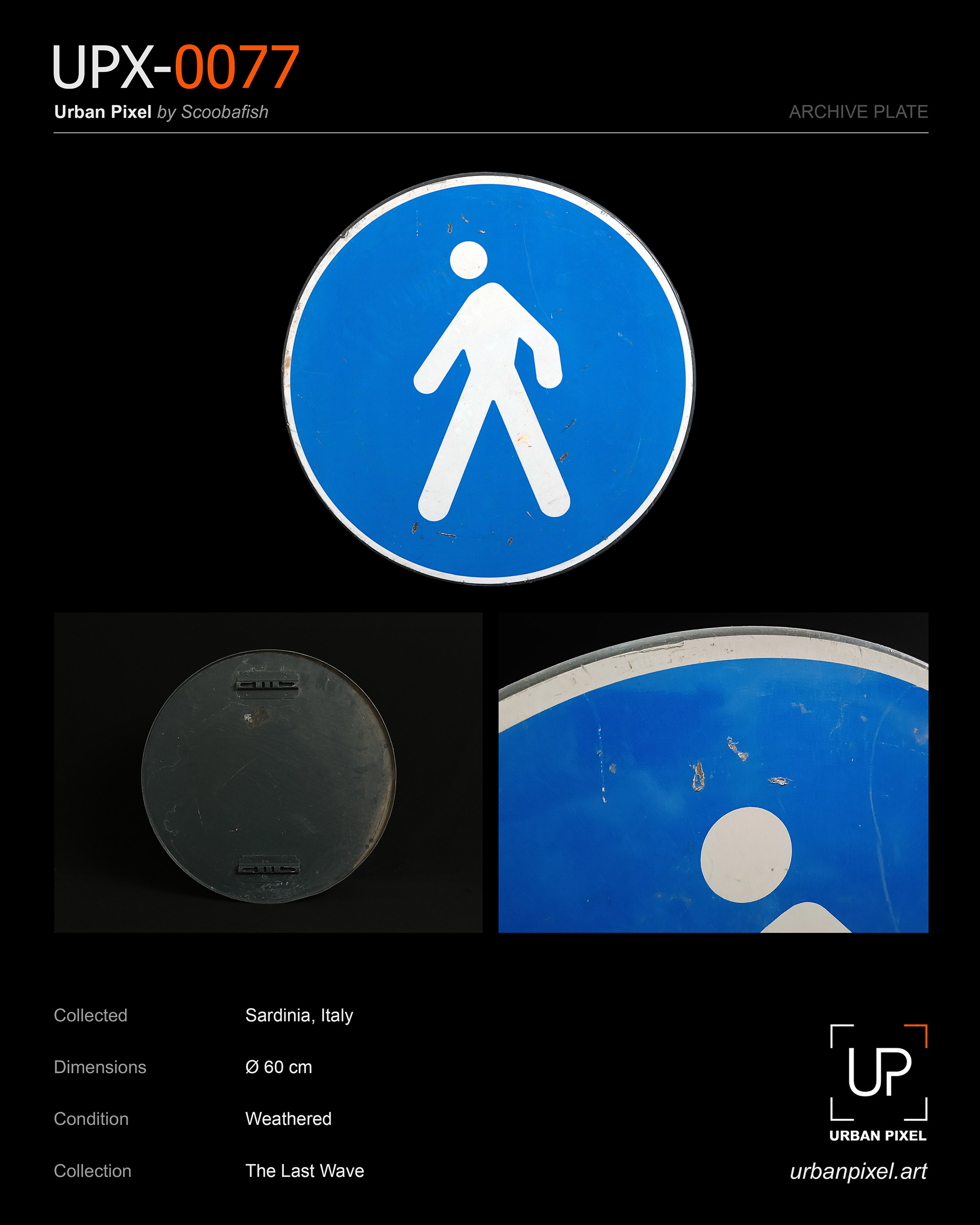 UPX-0077 — Urban Pixel Archive Plate