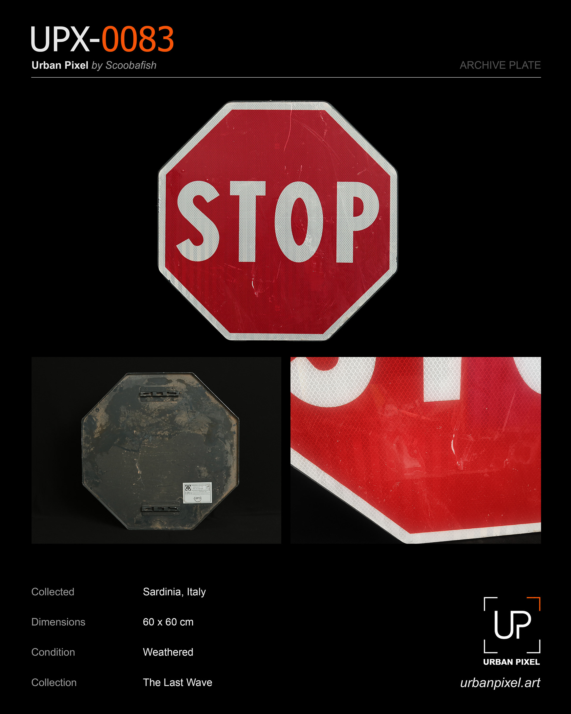 UPX-0083 — Urban Pixel Archive Plate