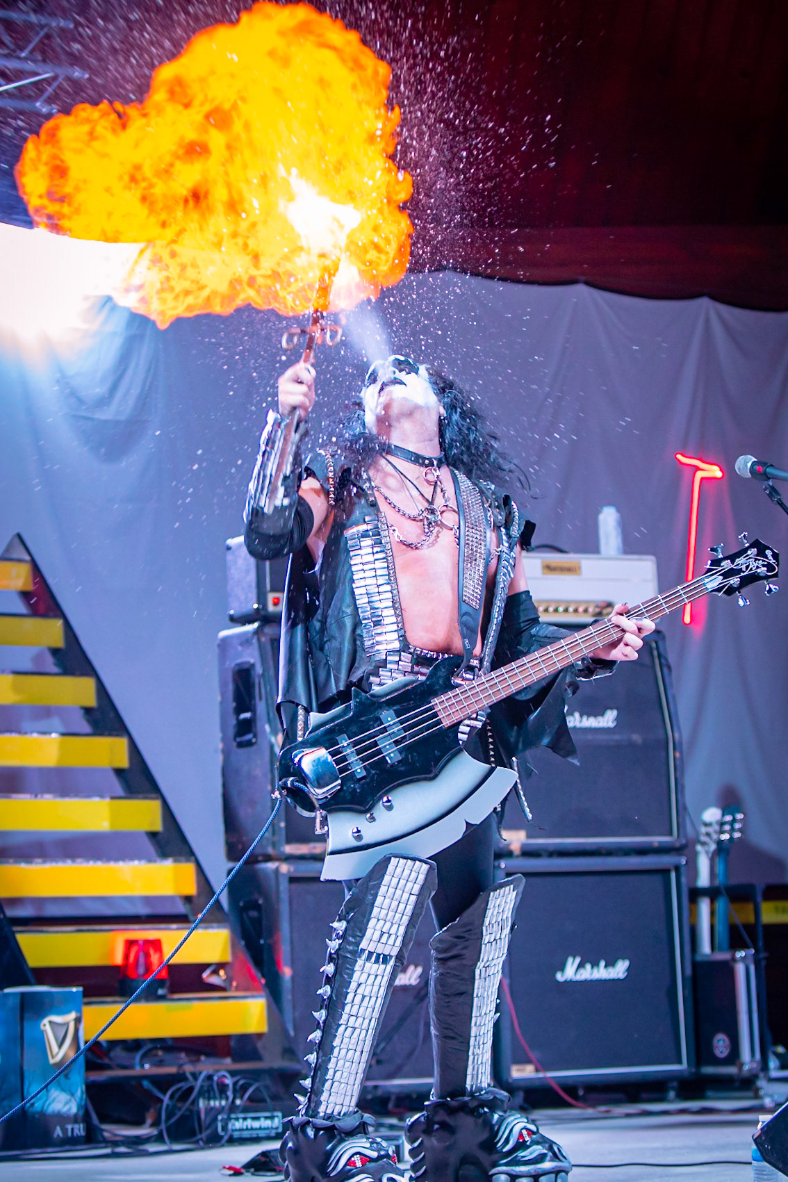 The Demon breathing fire. Digital Still. July 5, 2021