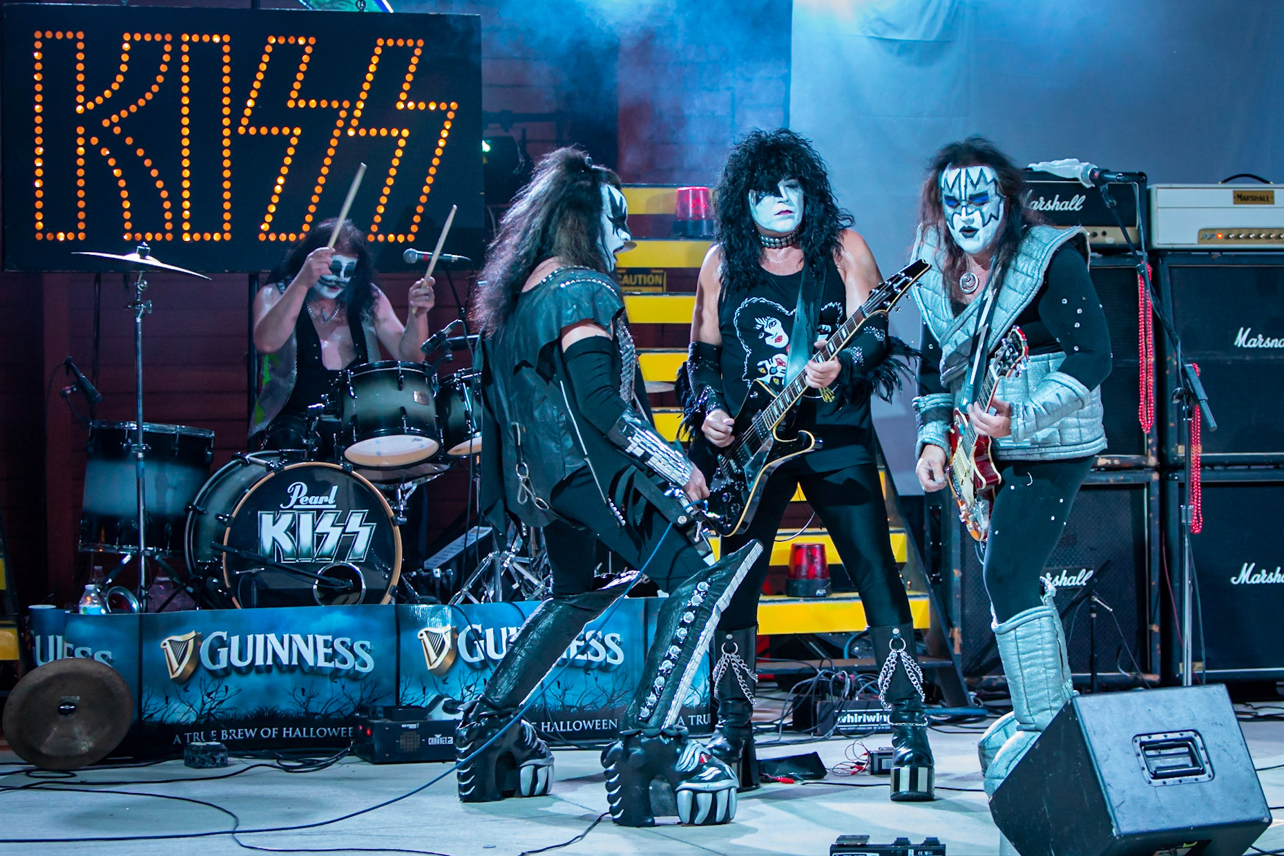 War Machine, KISS Tribute all together. Digital Still. July 5, 2021