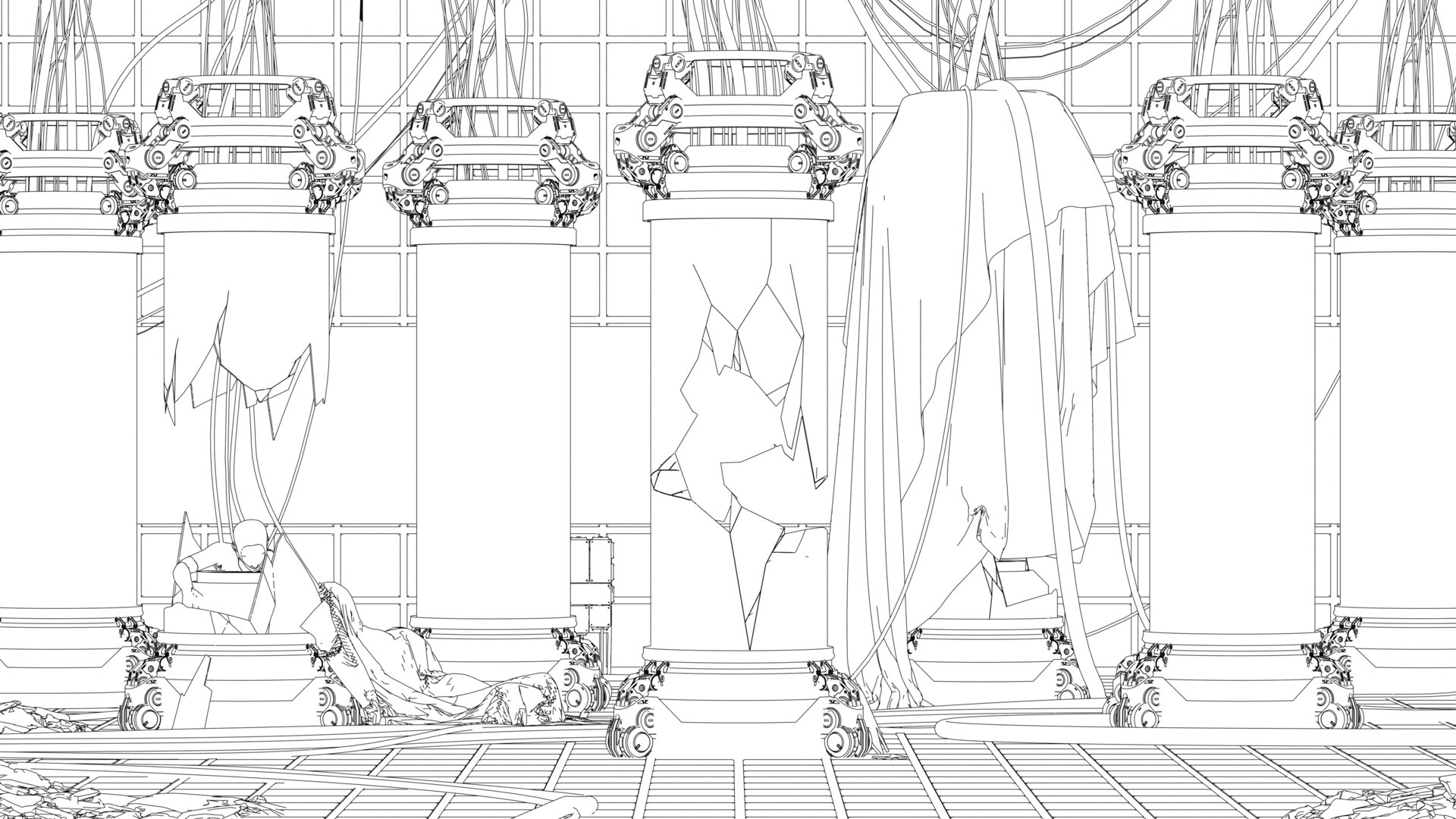 Lab_Center Lineart