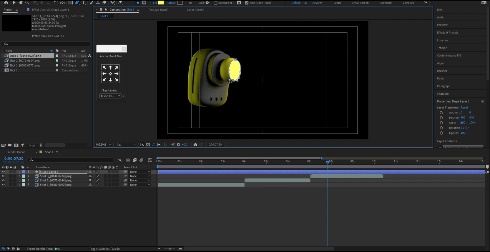 Using Pen Tool to create circle from the earbuds