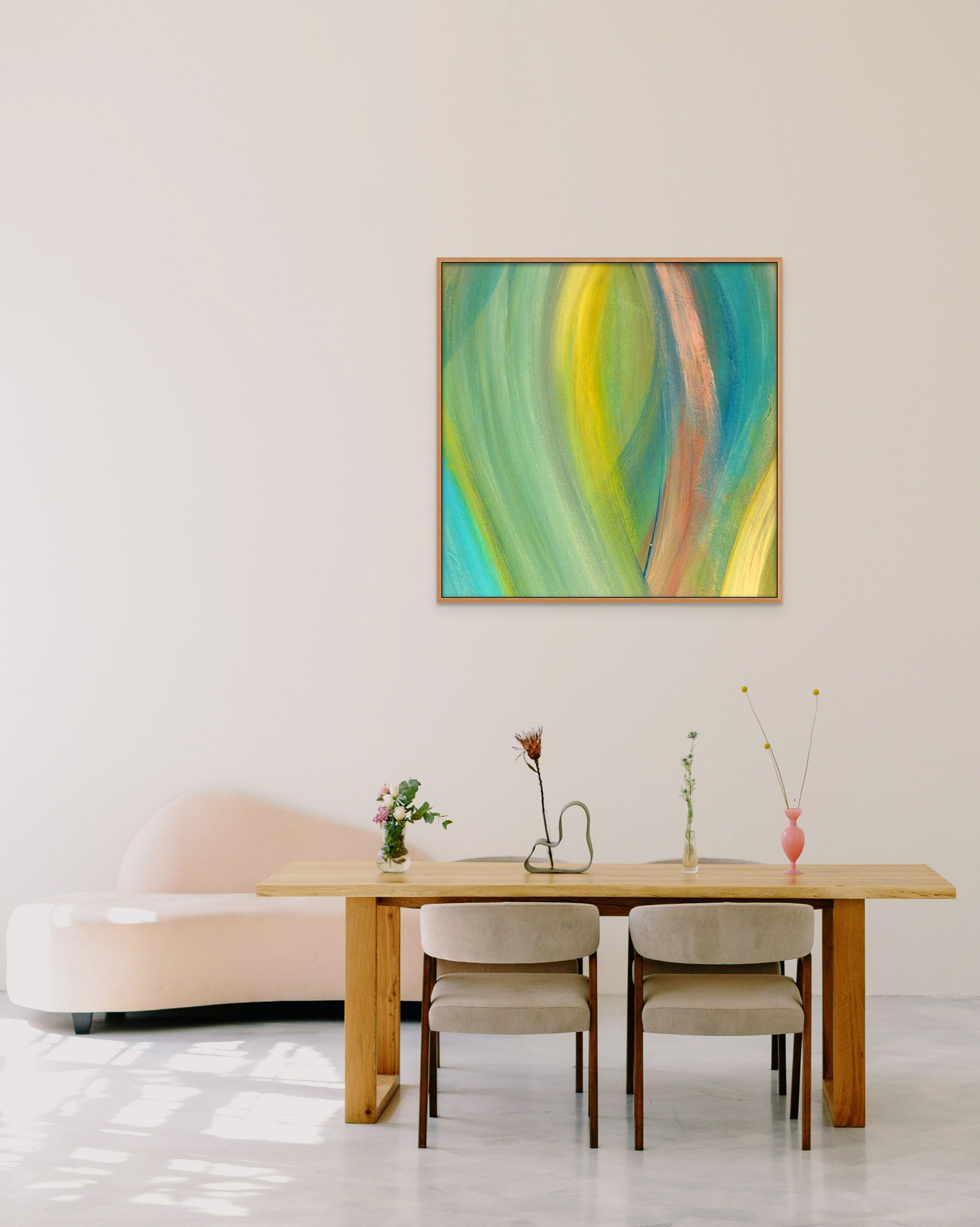 Eternal Spring, oil on stretched canvas, 24x24 inches