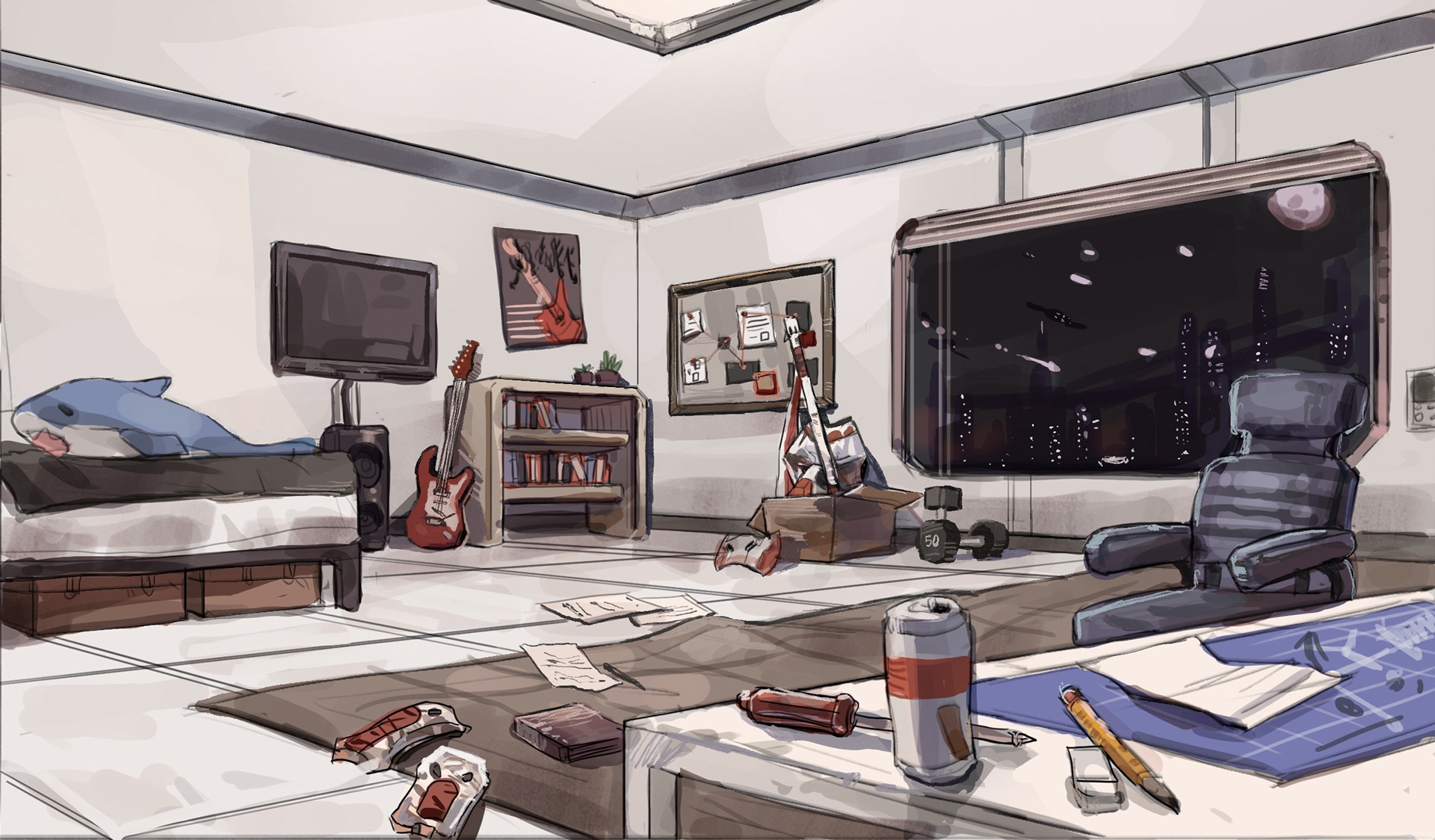 Character's Room Design