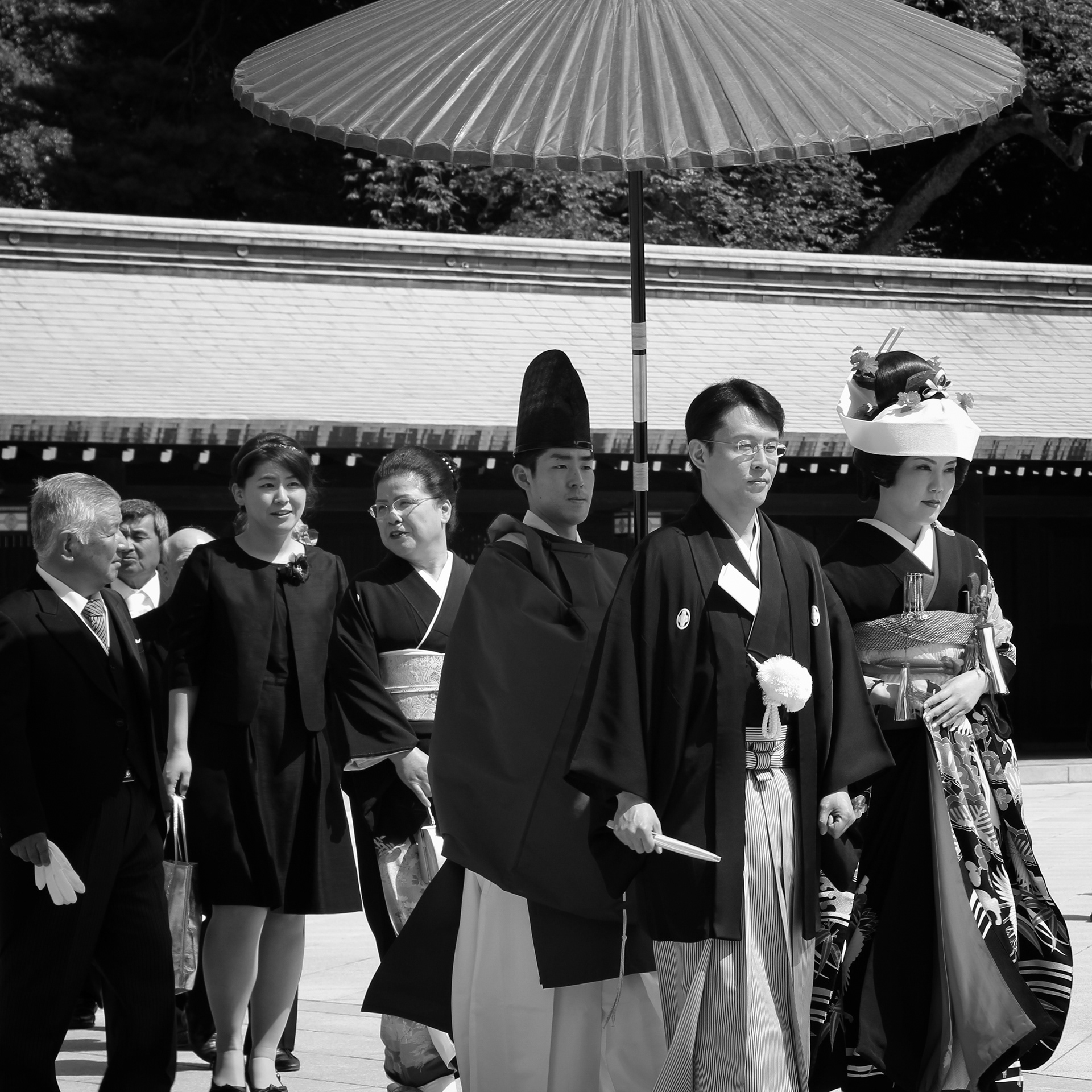 Wedding at Meiji Shrine