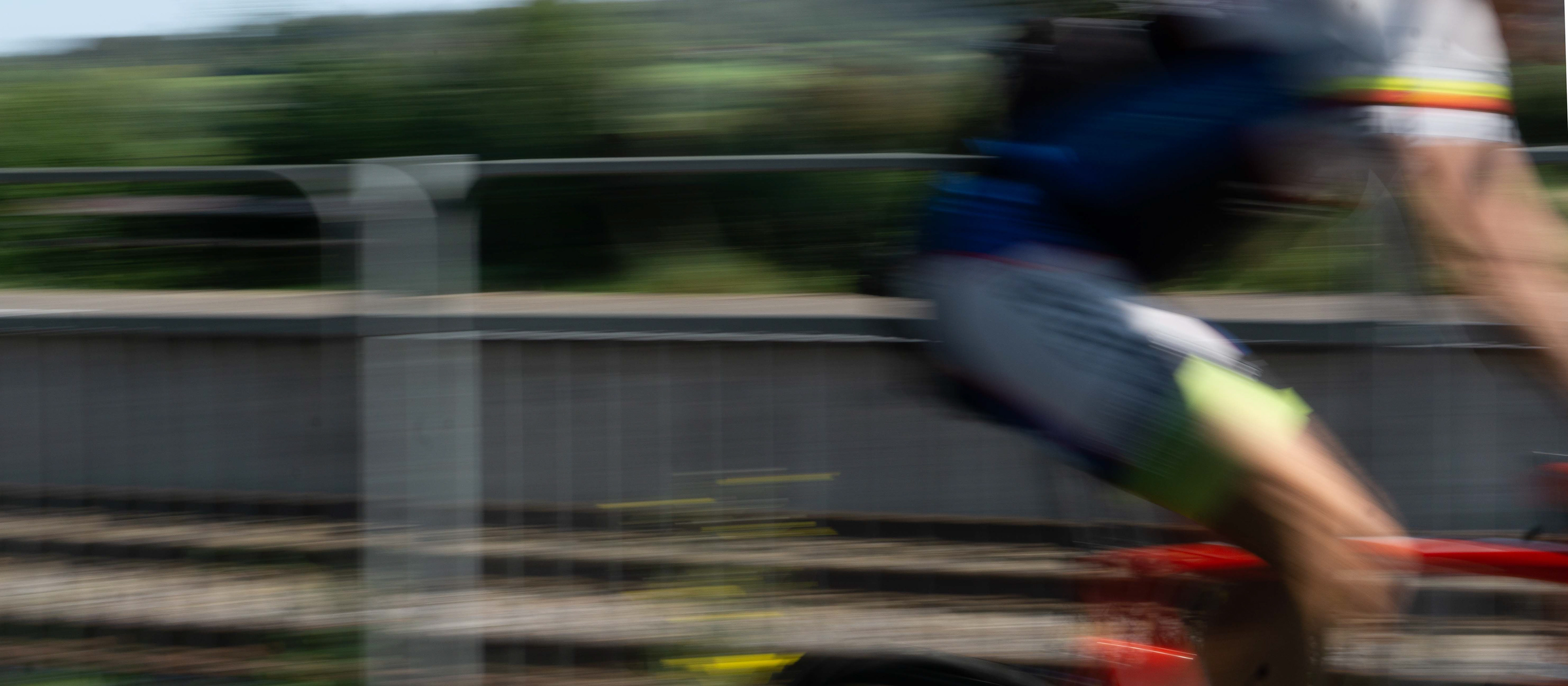 A blurred moment of shared space