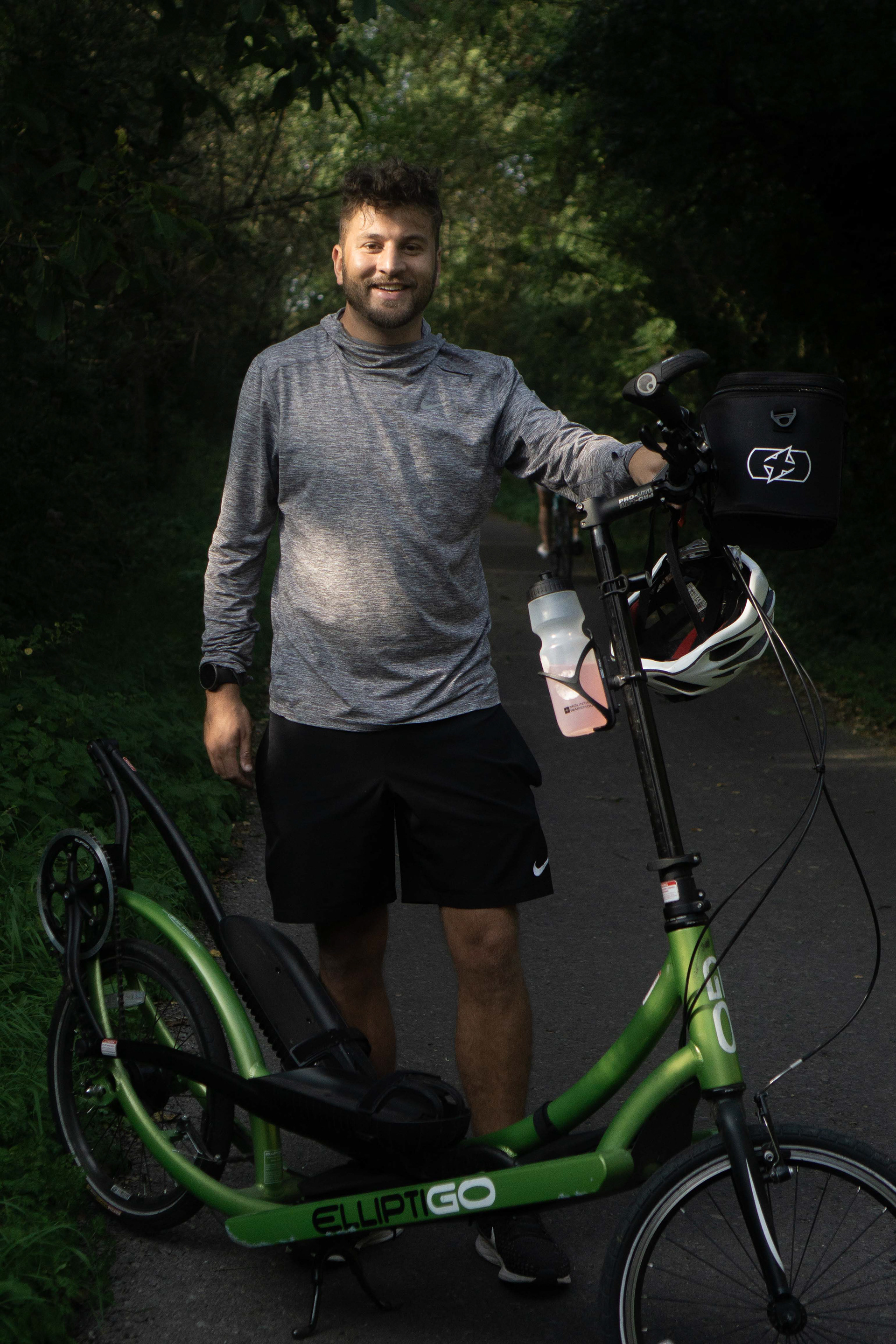Dan - Came down from Oxfordshire especially to used the shared path