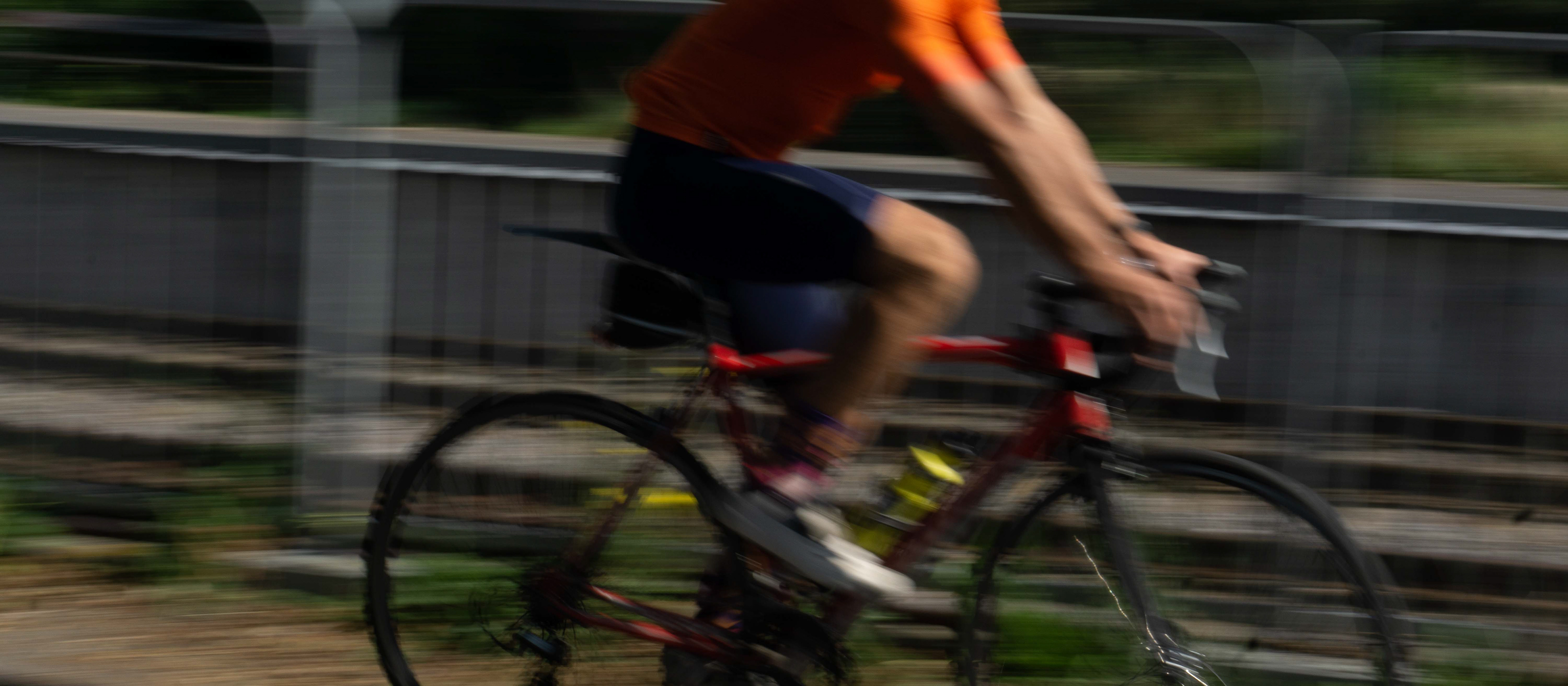 A blurred moment of shared space