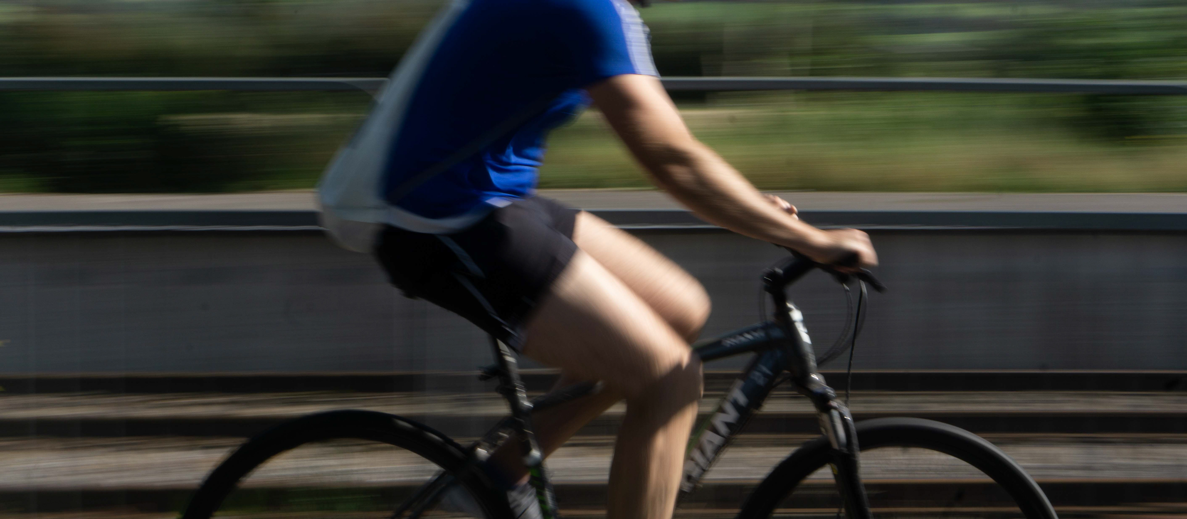 A blurred moment of shared space