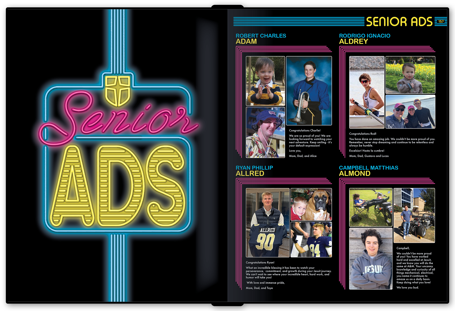 The Senior Ads Division Spread
