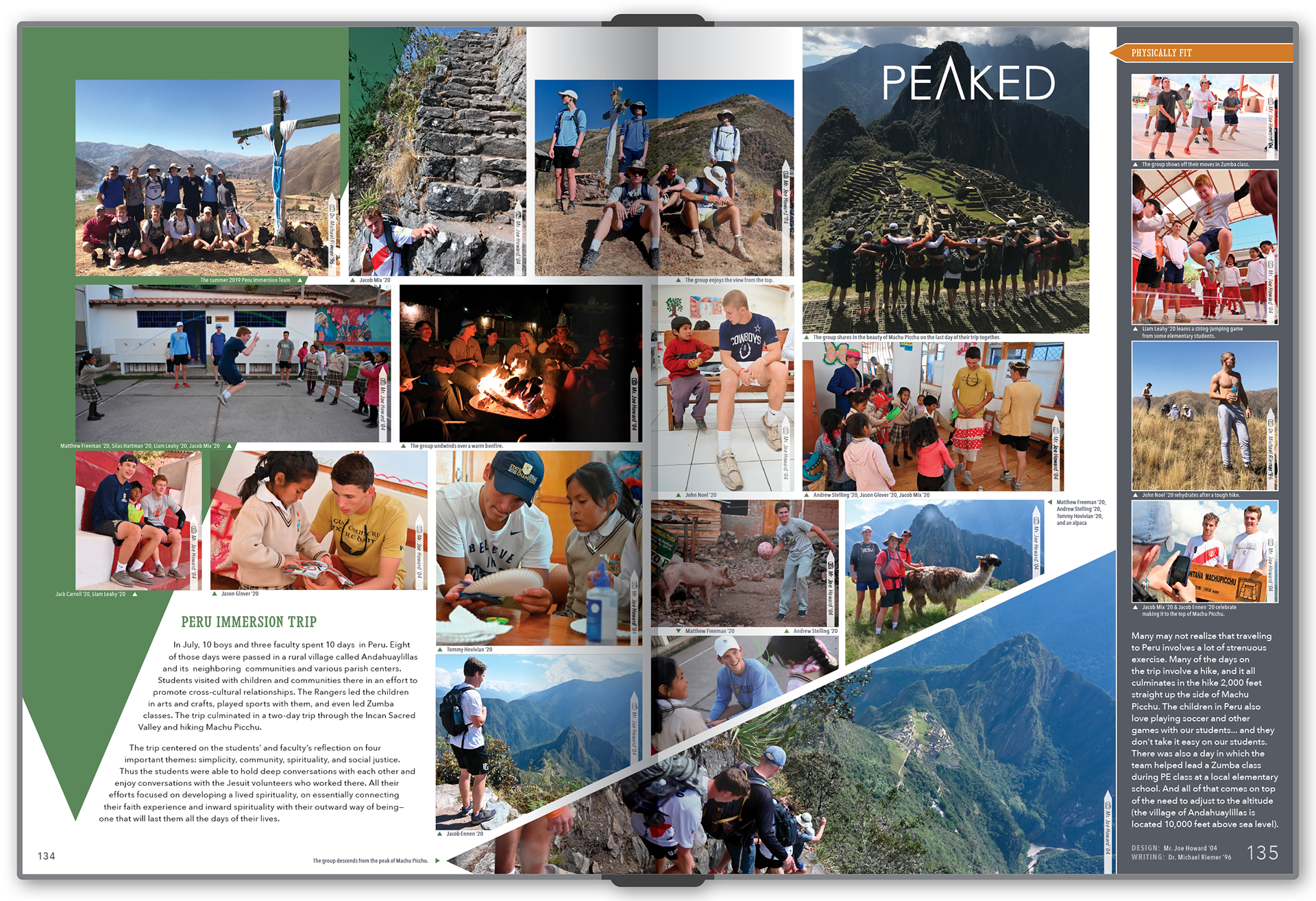 "Peru Trip" Spread