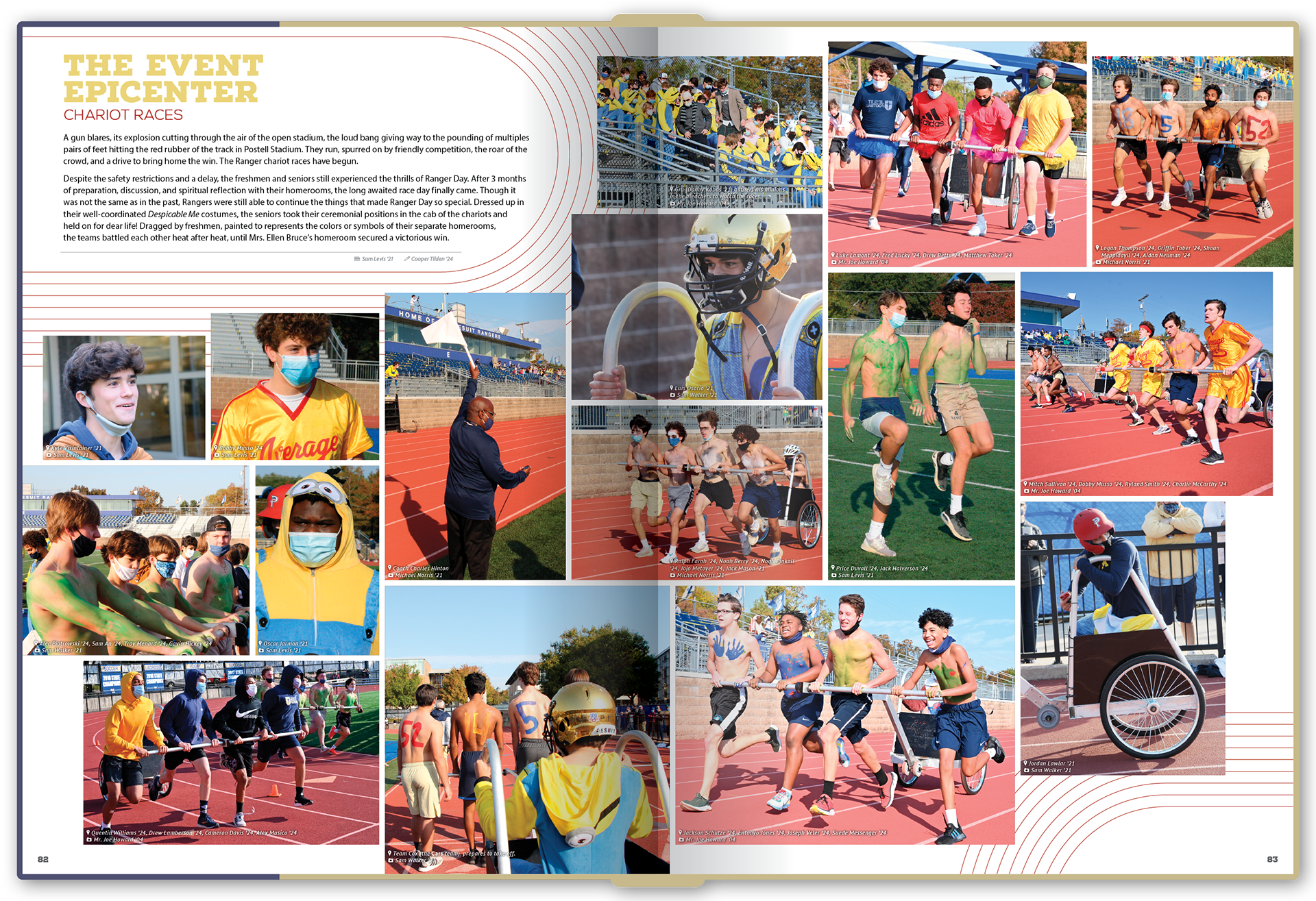 "Chariot Races" Spread