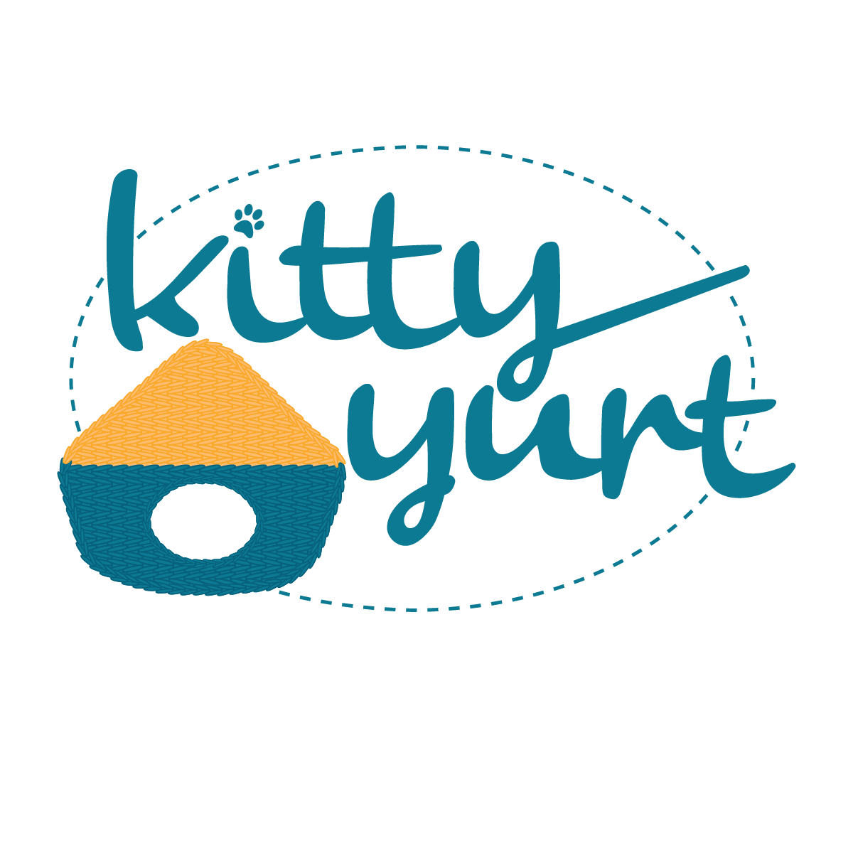 Kitty Yurt - Crocheted Yurts for your Cat