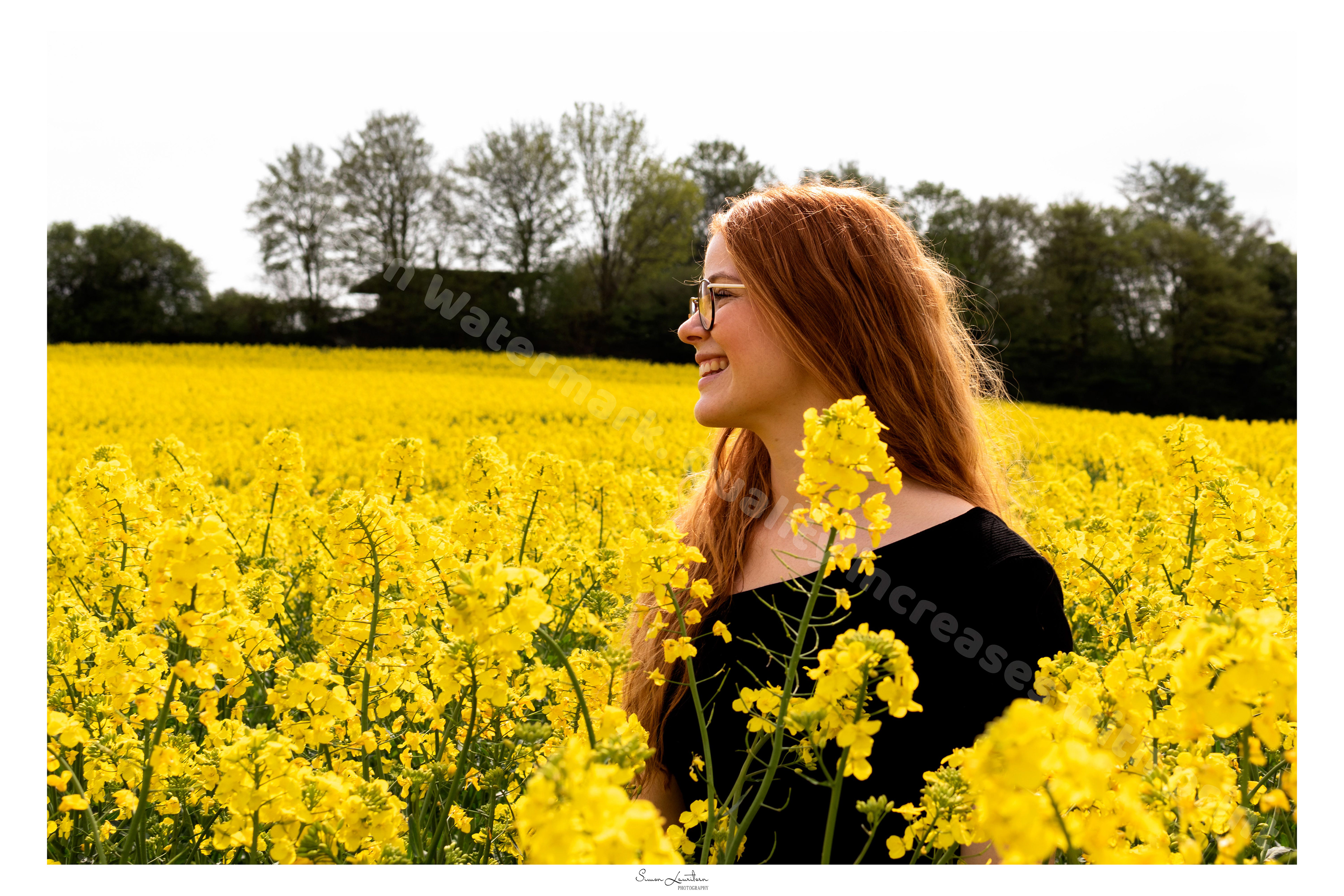 POR-2: Had the pleasure of having my beautiful friend on a photoshoot in her own fields !