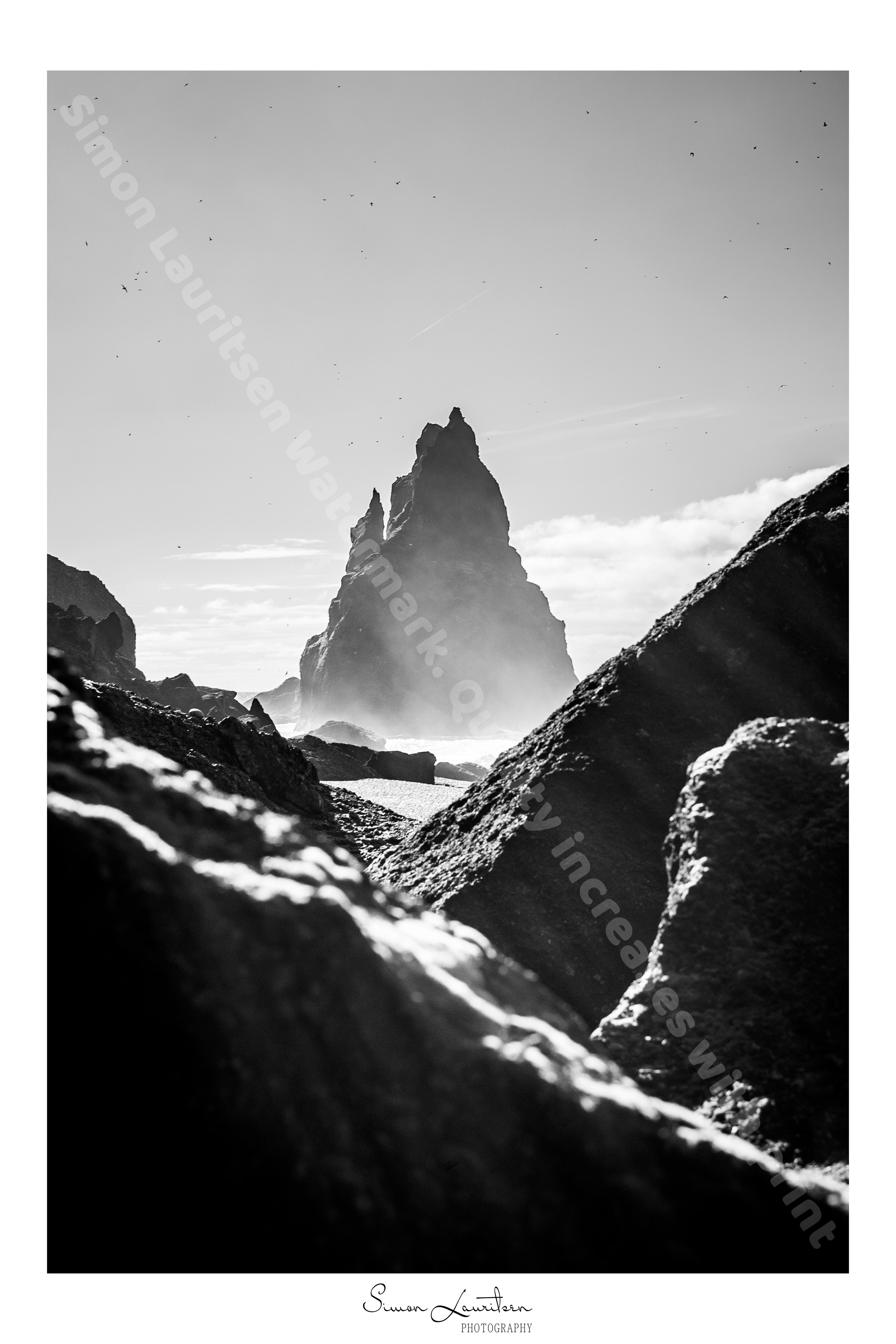 B-2: The beaches on Iceland are amazing. They are black! And especially Reynisfjara, which actually was a location in Game of Thrones. All the stones and sand are actually lava.