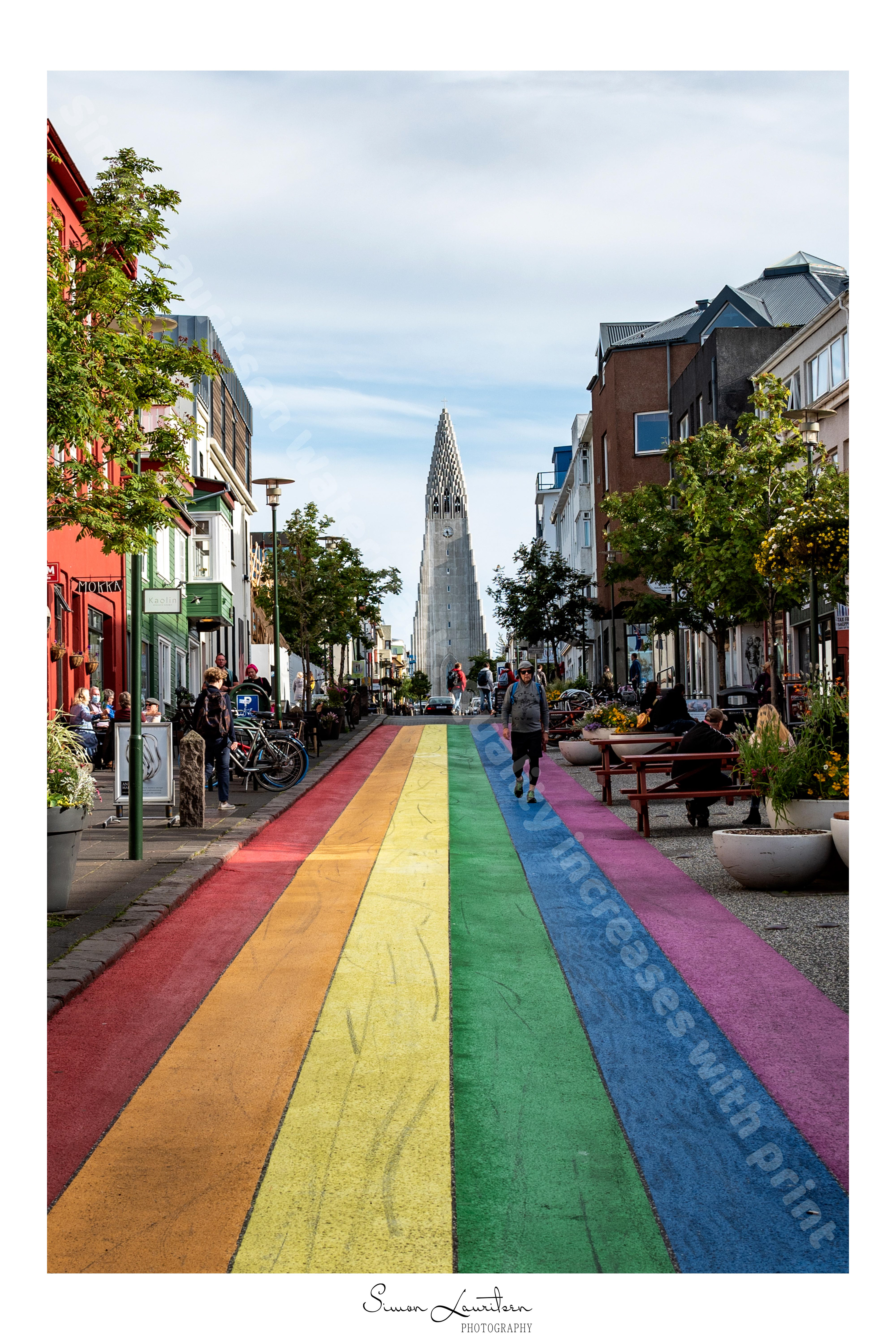 CITY-5: This one is from the mainstreet in Reykjavik on Iceland. The have made this rainbow street to celebrate and show their acceptance of pride !! Just love the idea !!