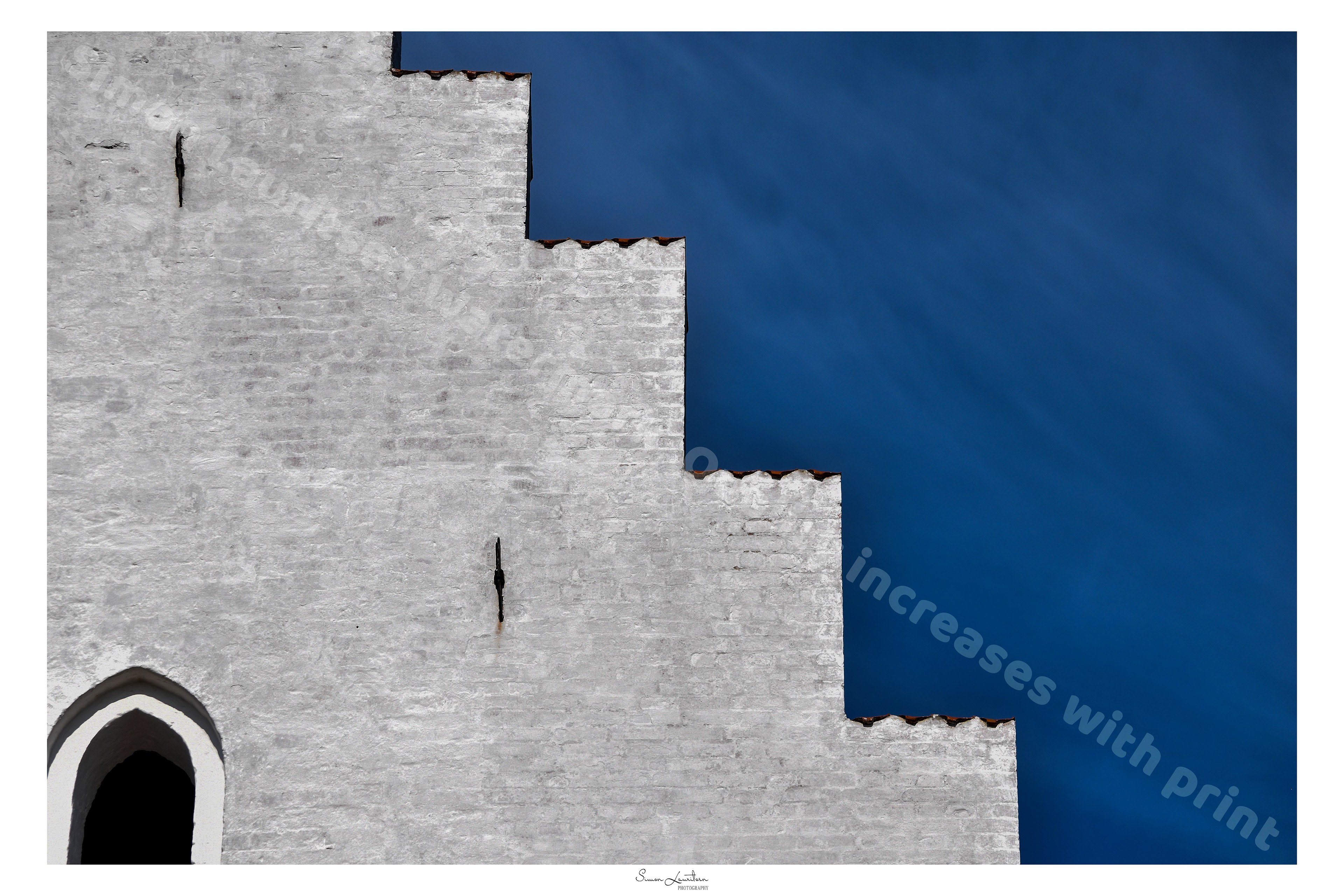 CITY-13 : A church from a holiday in Jutland ind Denmark ! Loved the contrast between the building and the church
