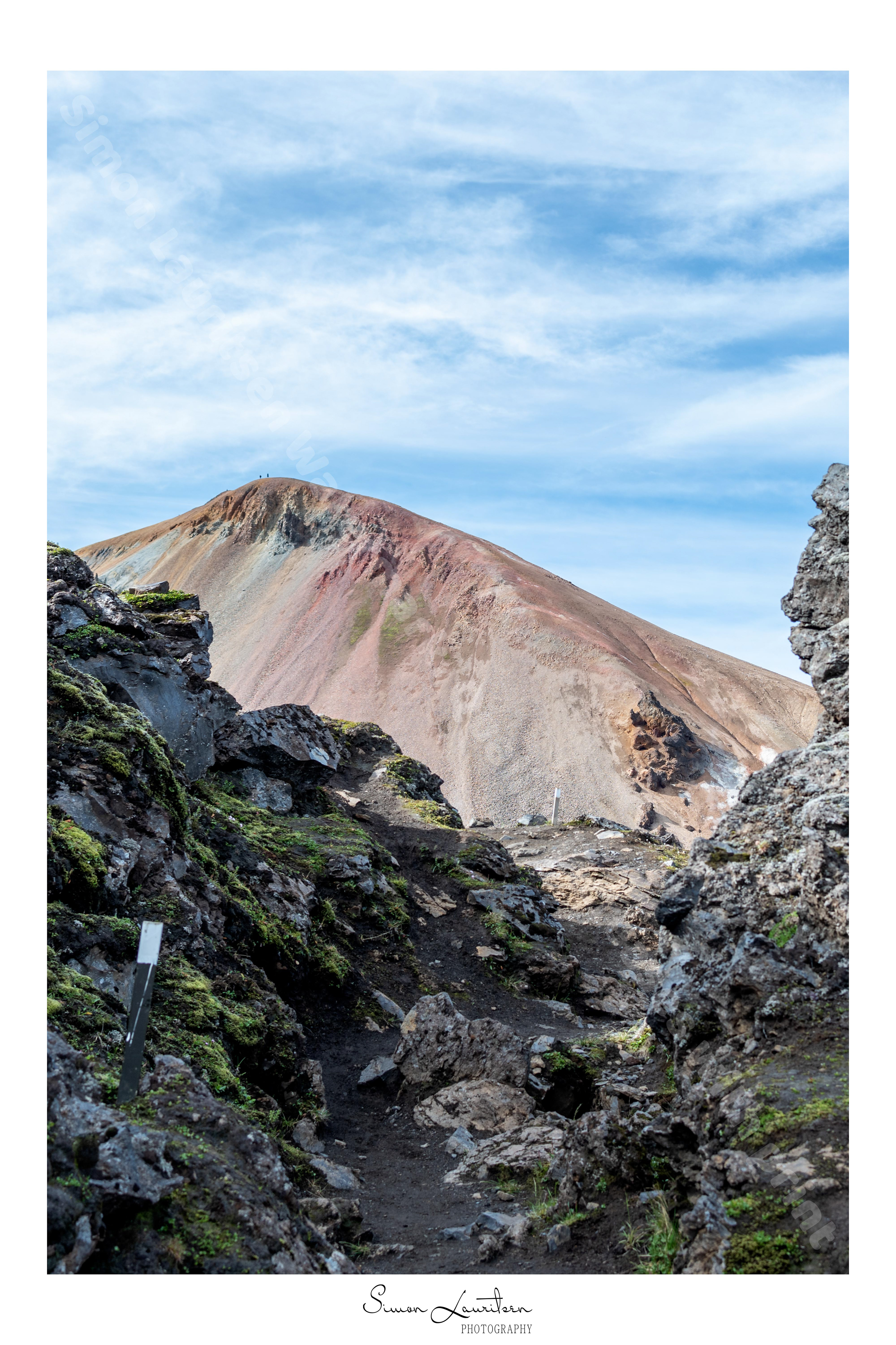 LAN-8. The landscape of Iceland is so harsh but cool!! this can be seen by the huge lava fields, which is seen here in the foreground.