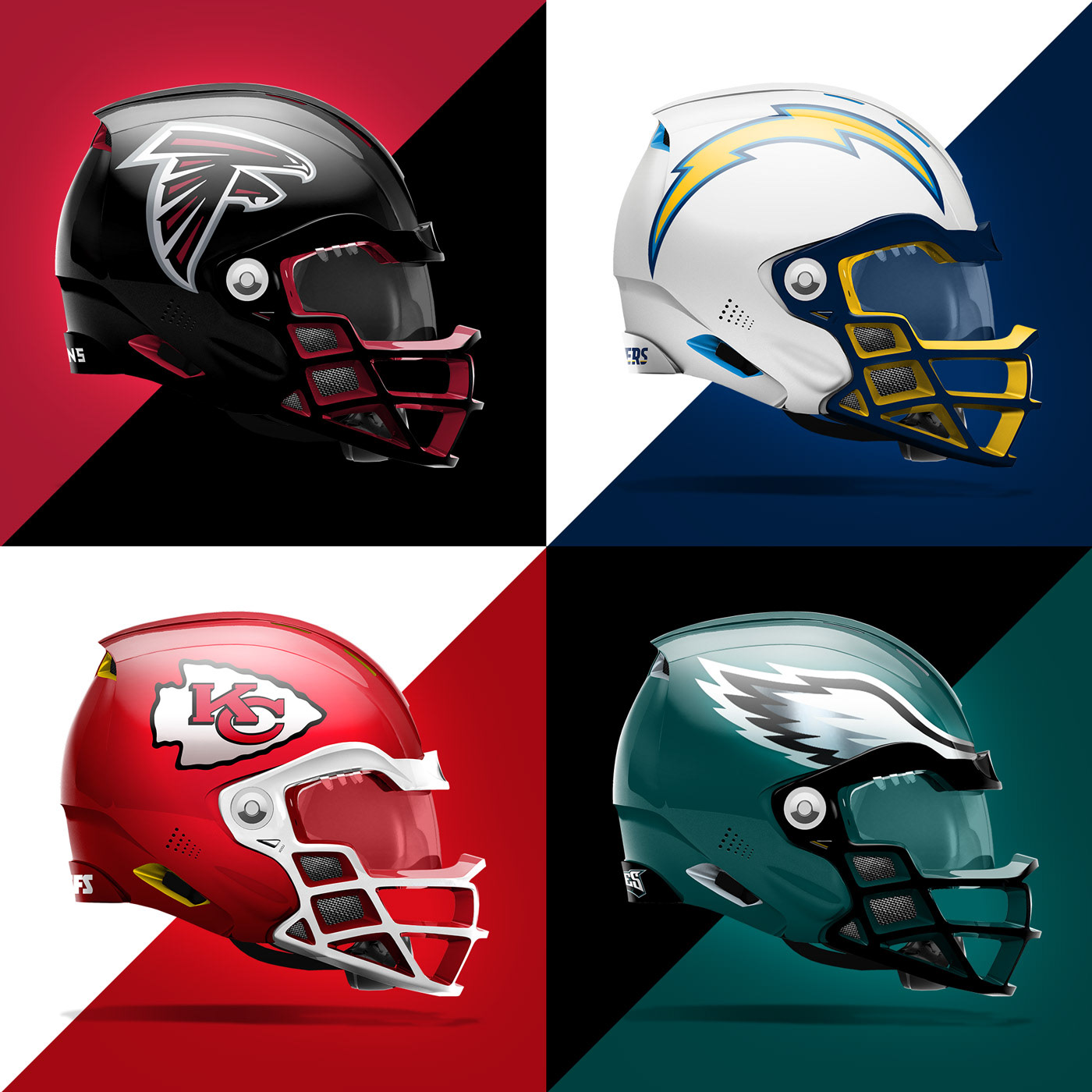 Designer creates city-themed NFL helmet concepts