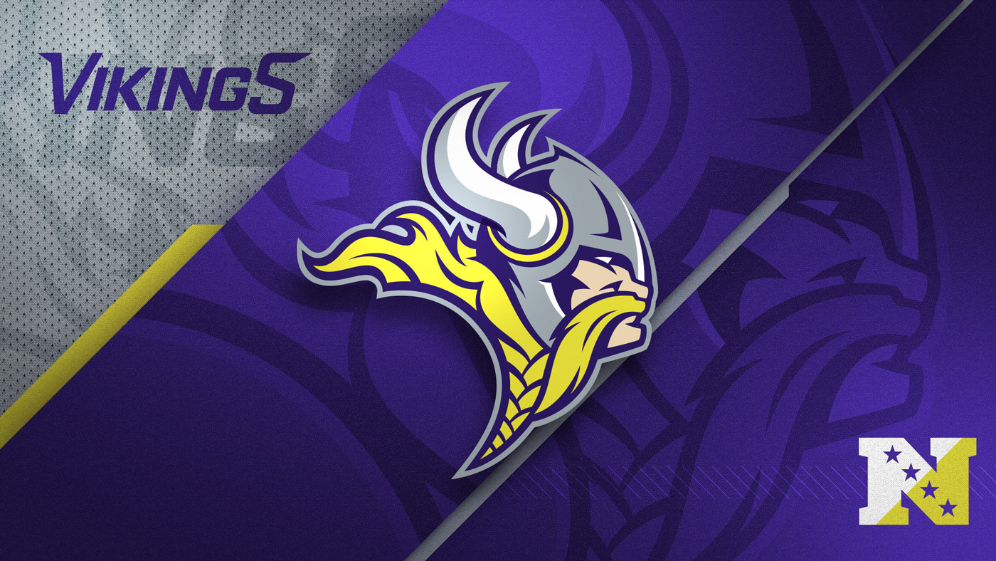 Minnesota Vikings Rebrand Concept by Dane Storrusten, via Behance