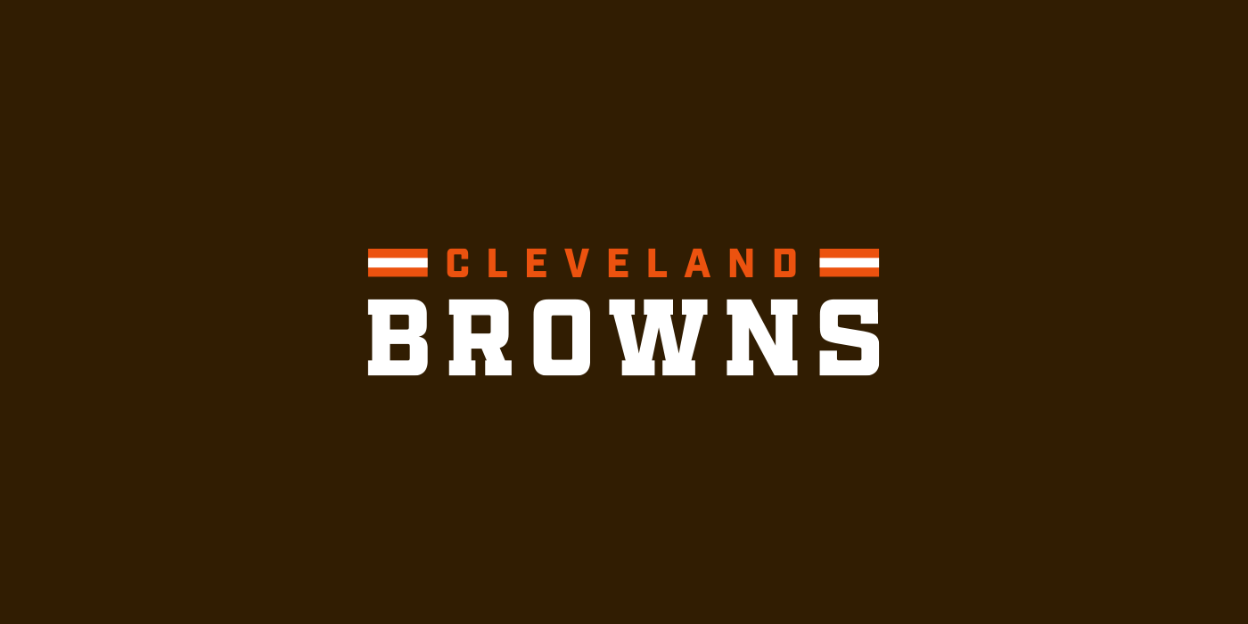 Logo Brands Cleveland Browns Economy Canopy