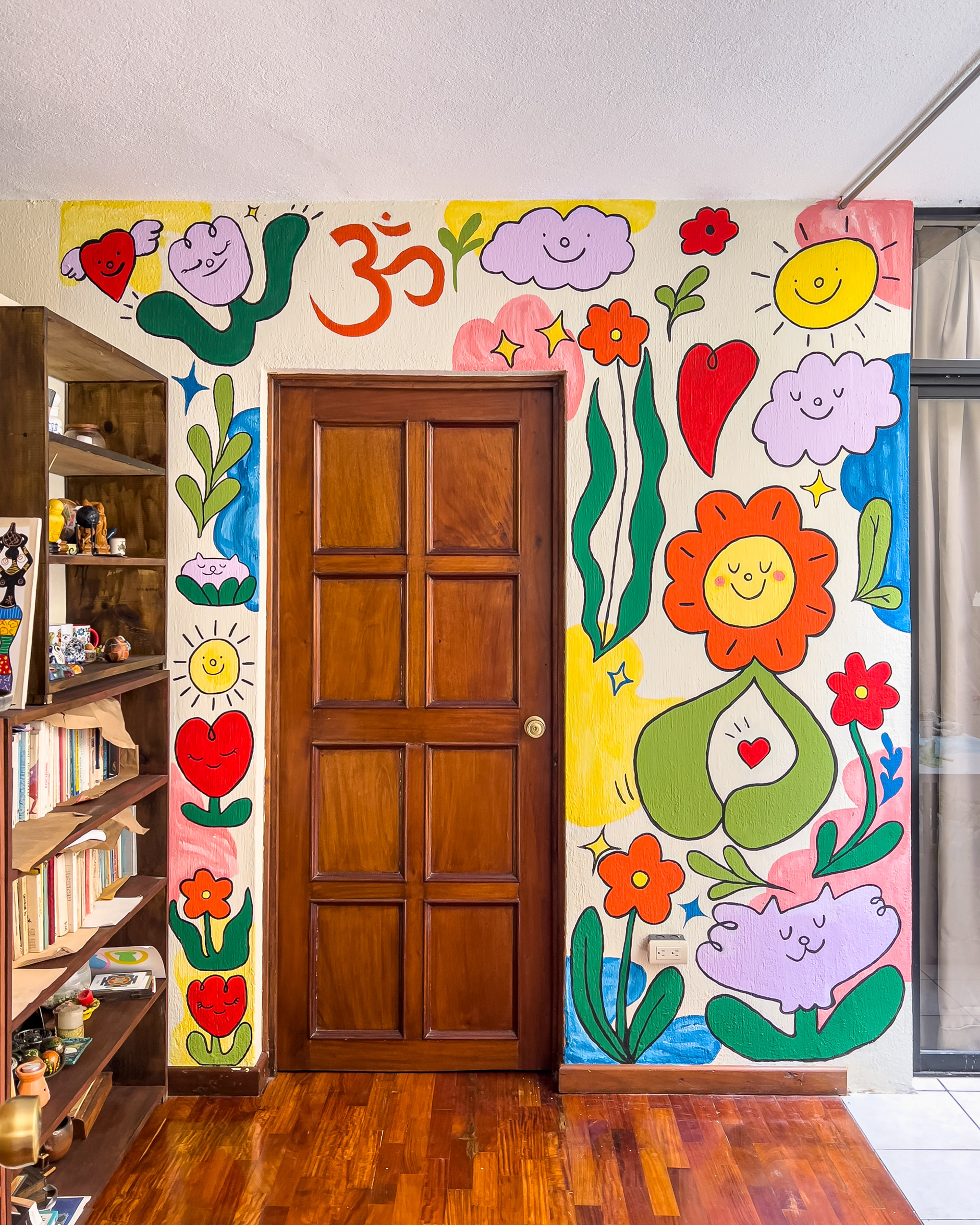 Jardín Zen - mural