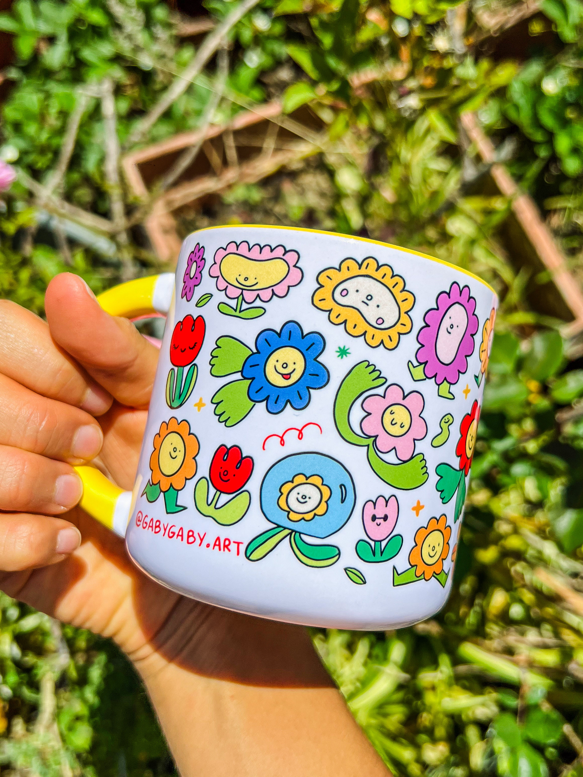 Universo de Florecitas - taza