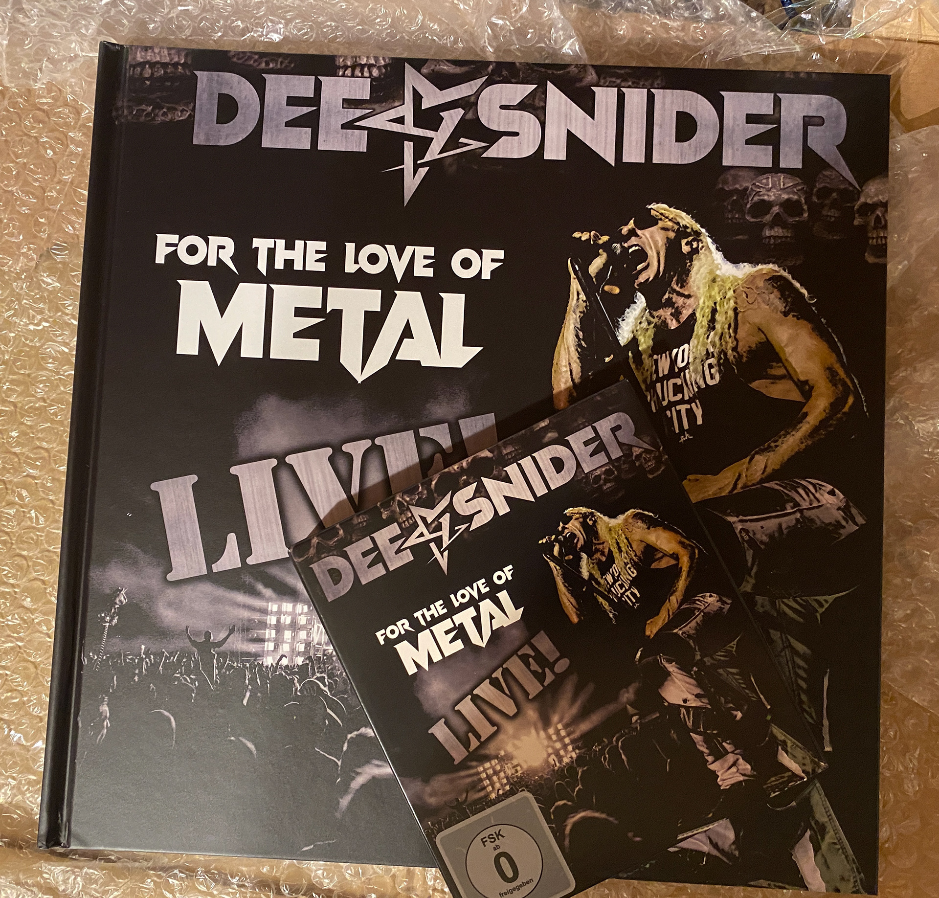 Dee Snider - Back Cover inside "!"