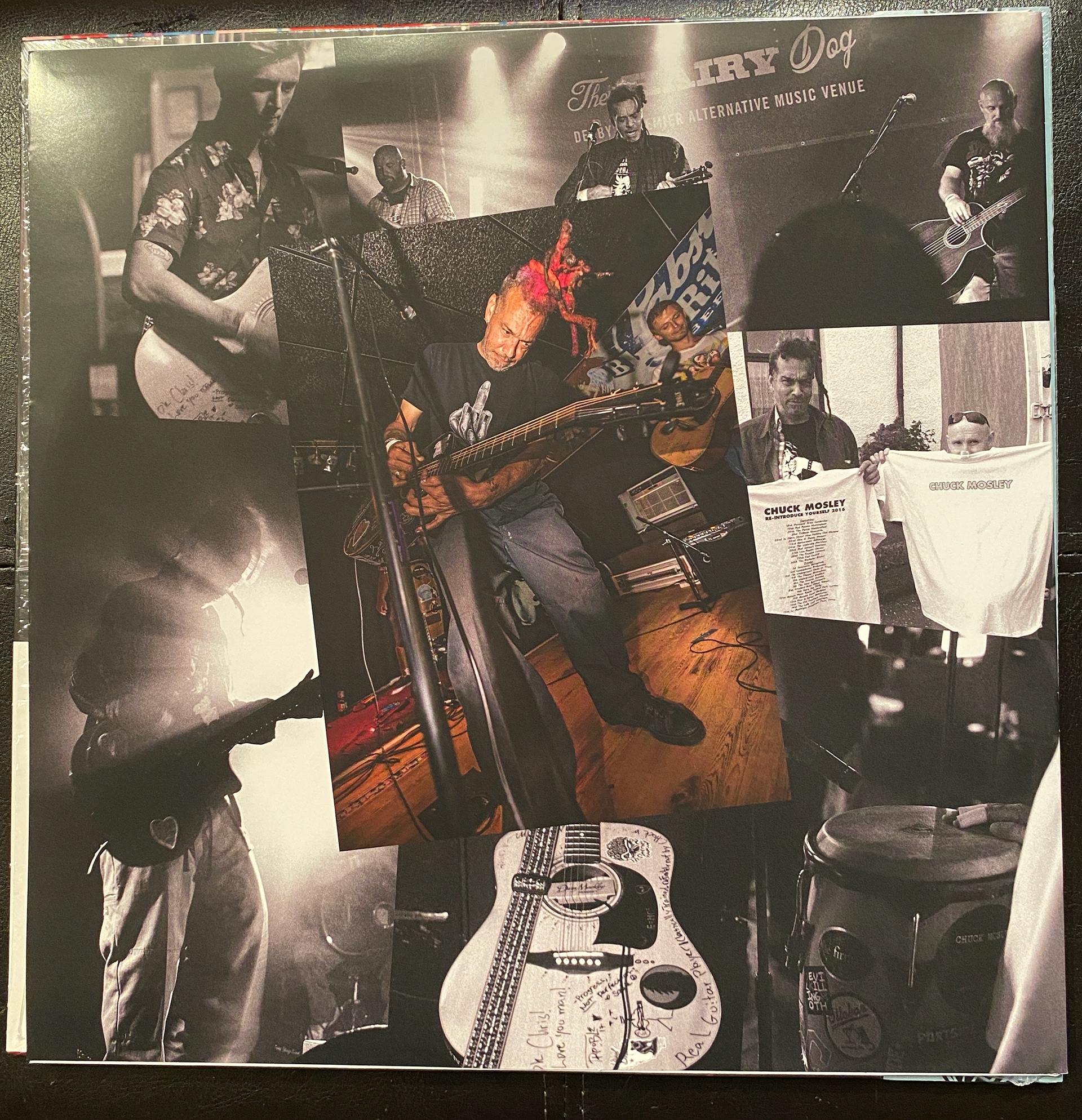 Chuck Mosley - Center Photo, album insert