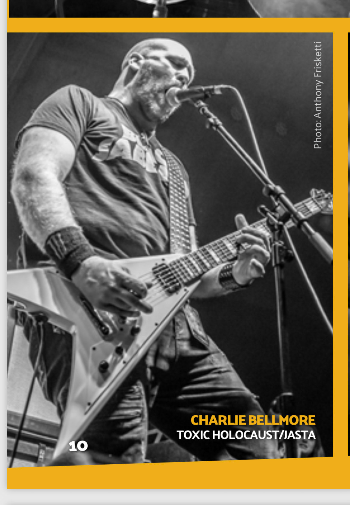 Charlie Bellmore, Dee Snider, Jasta - Jackson Guitar Catologe